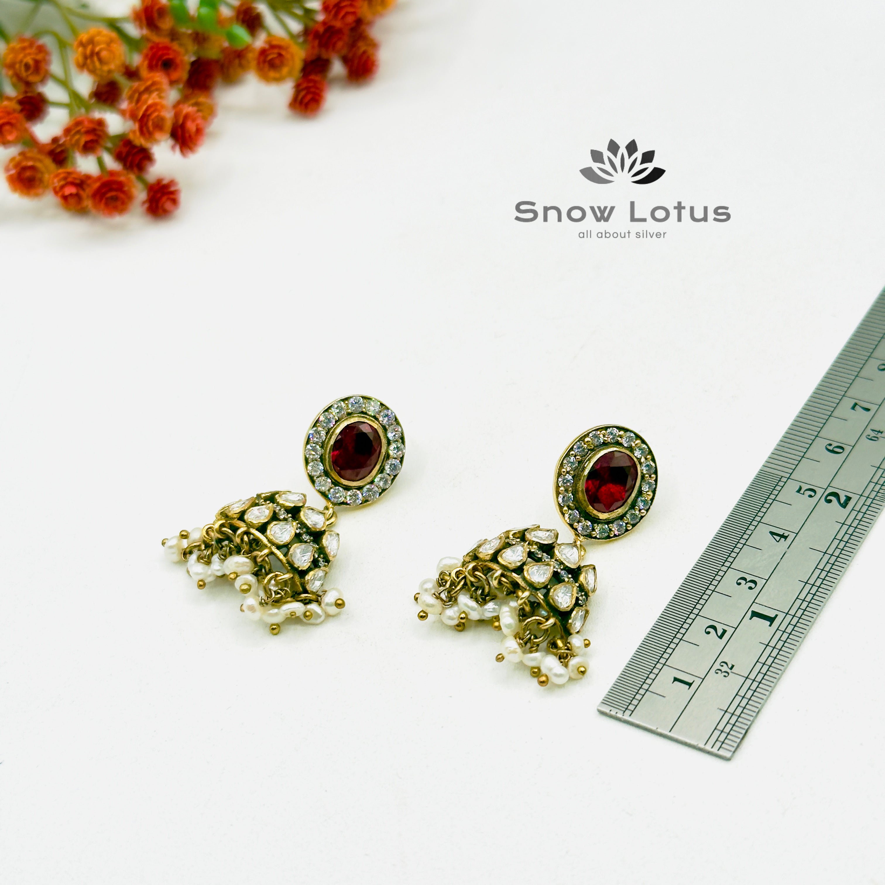 Moissanite Half Jhumka
