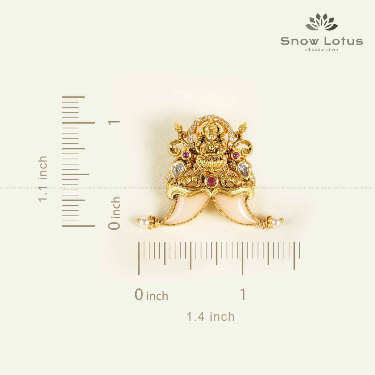 Regal Bloom Antique Puligoru Pendant
