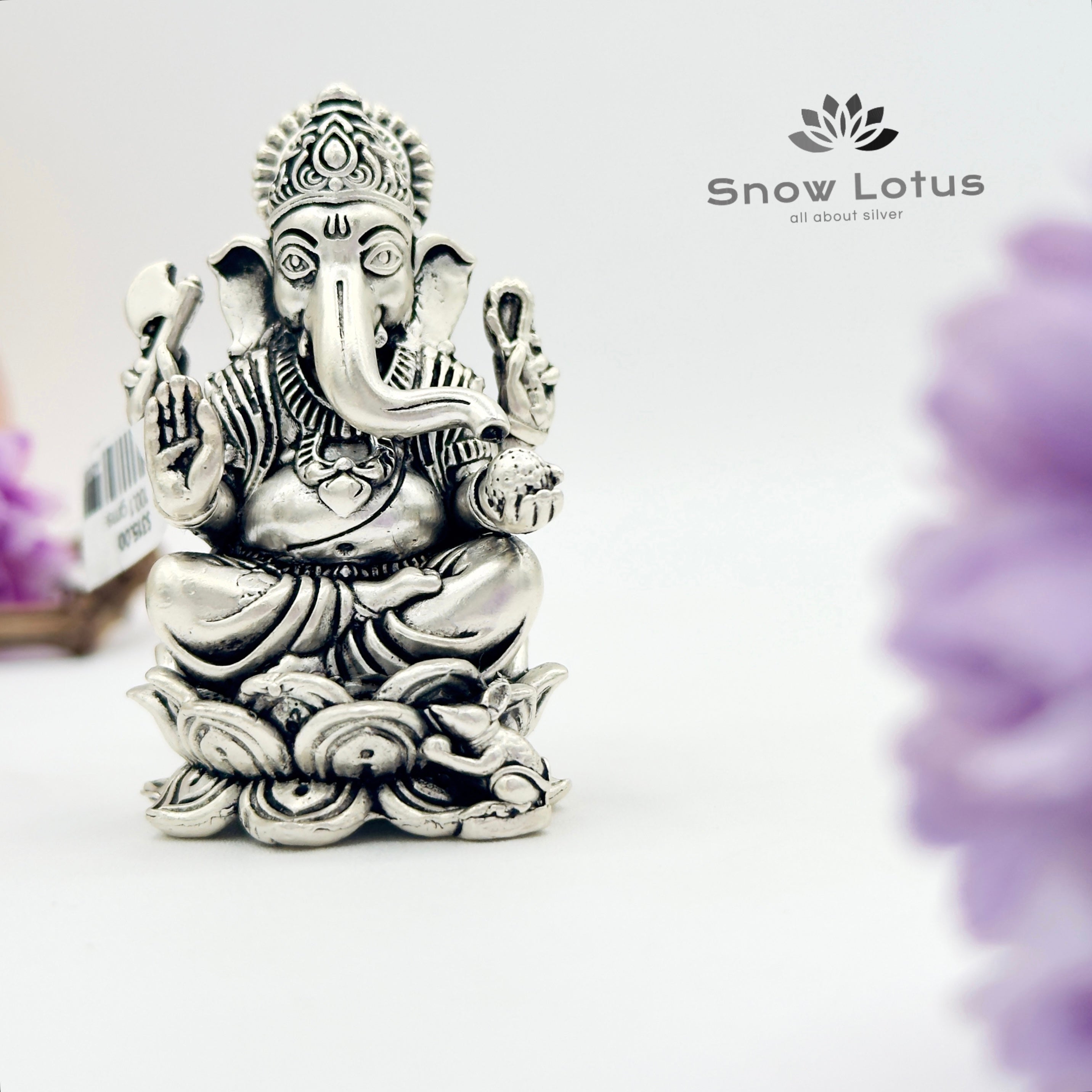 Ganesh on Lotus 3D Hallow
