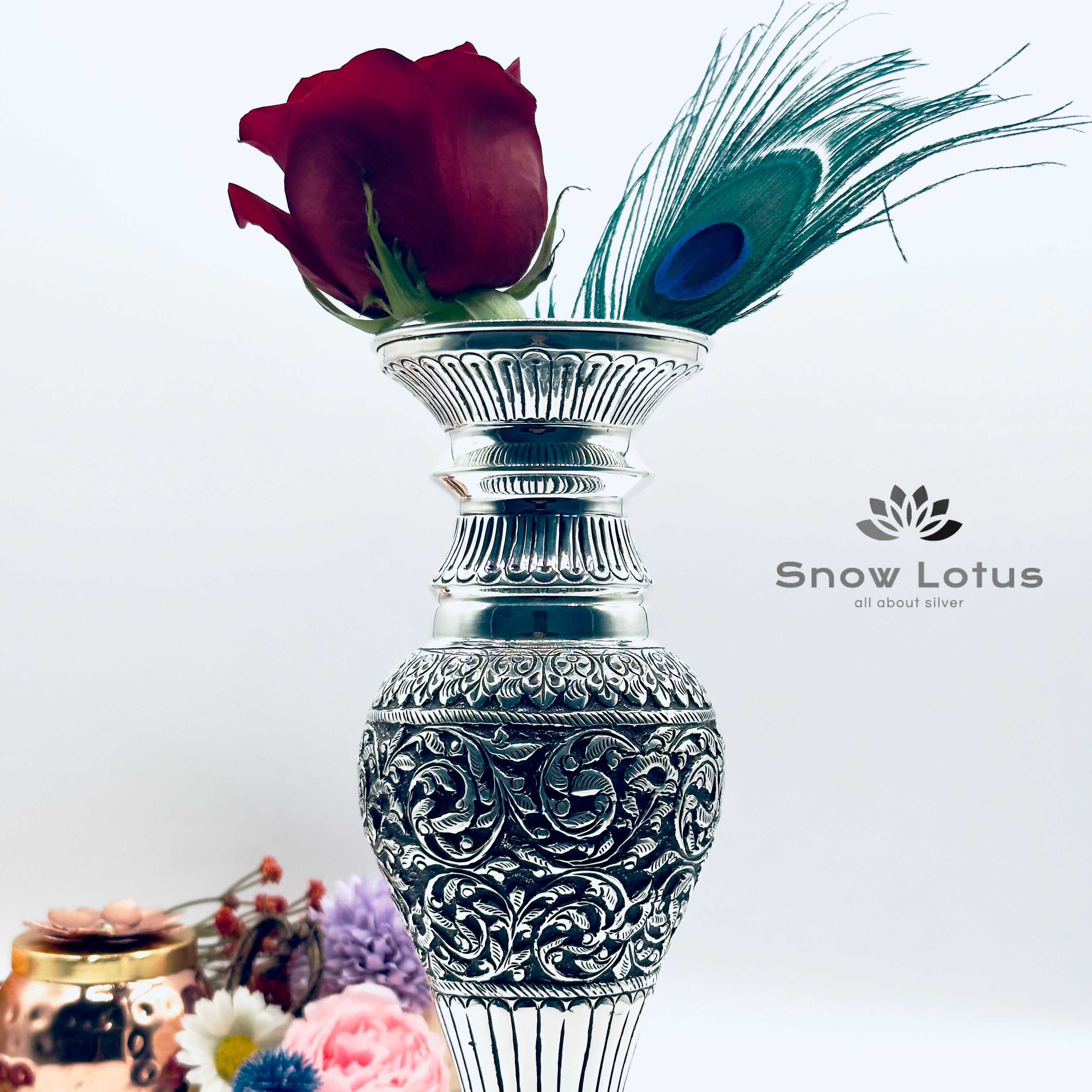 Antique Flower Vase M3