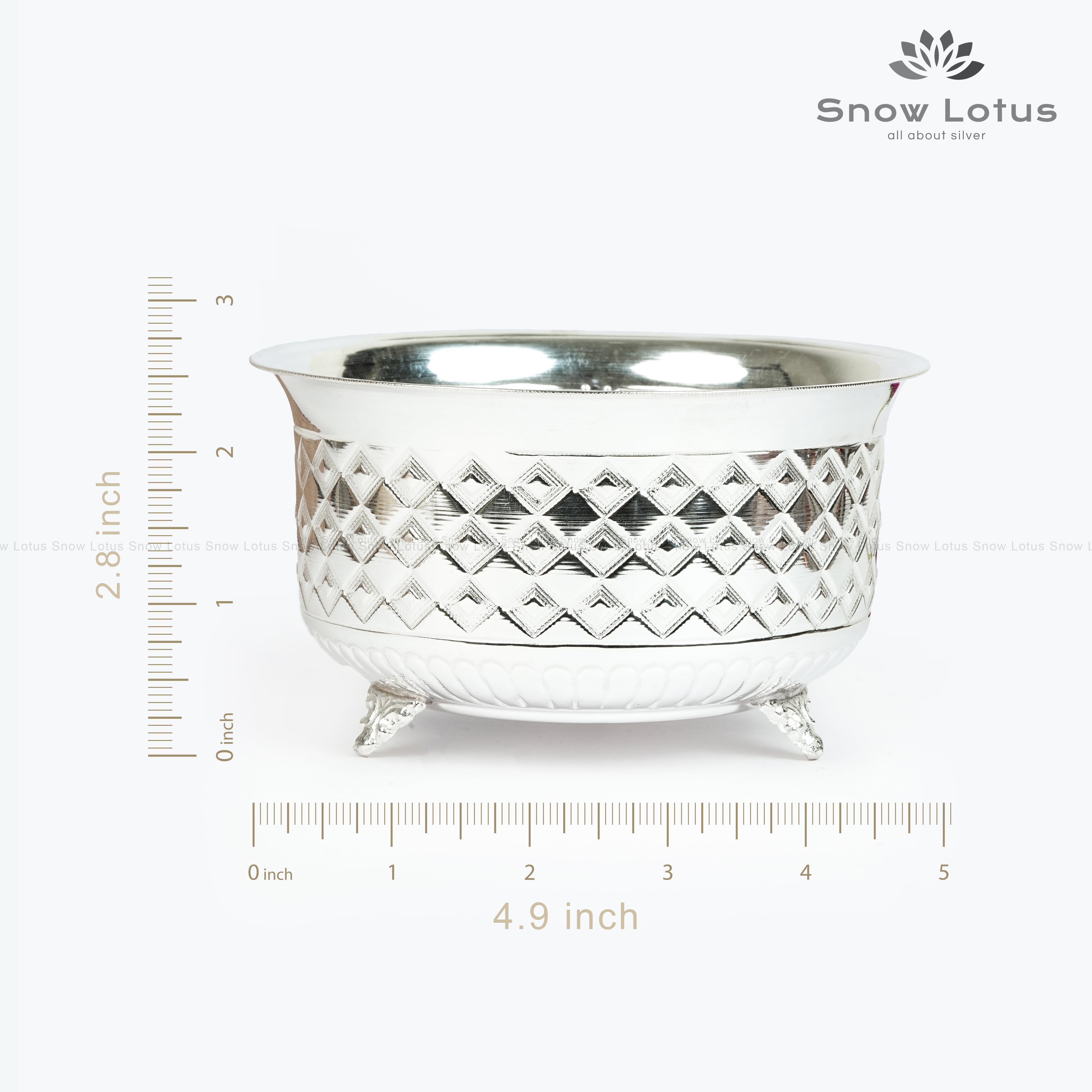 Nakshi Prashad Bowls with Legs