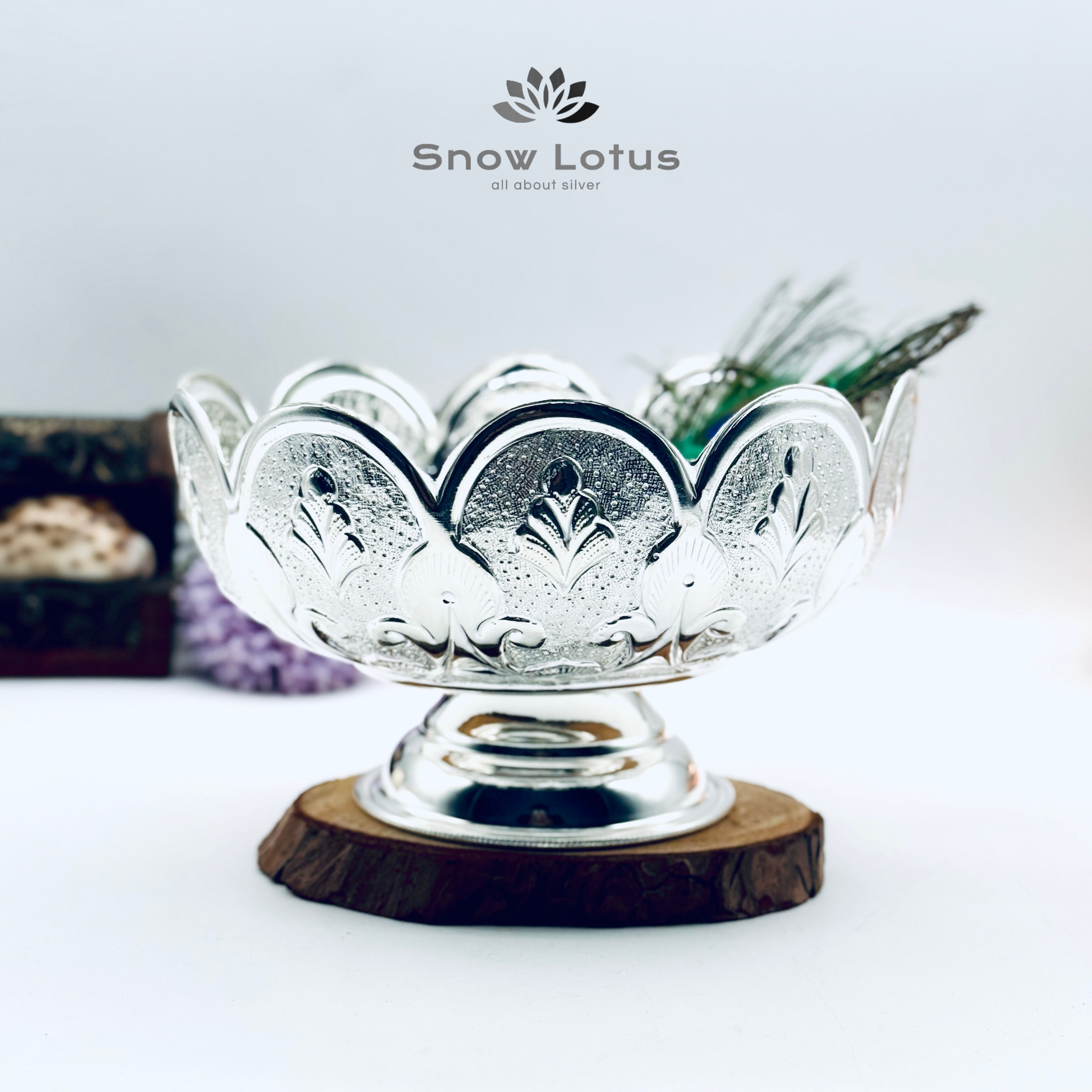 Blooming Pooja bowls