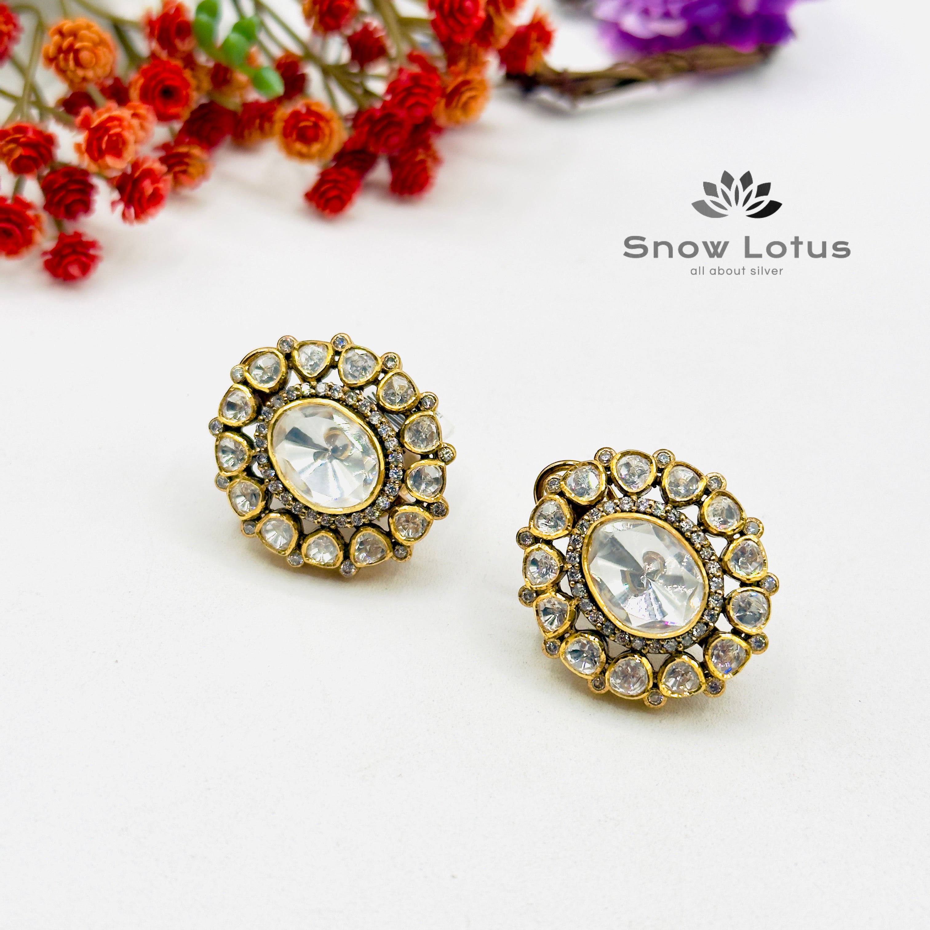 Graceful Moissanite Studs
