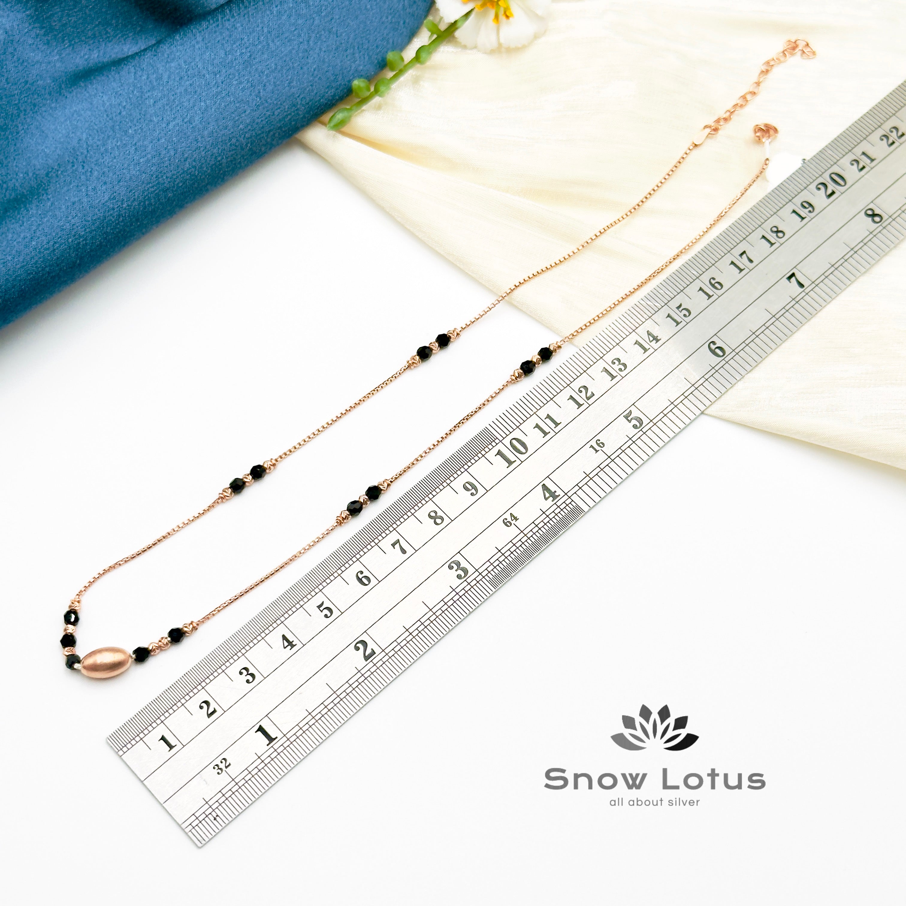 Simple Rose Gold Mangalsutra