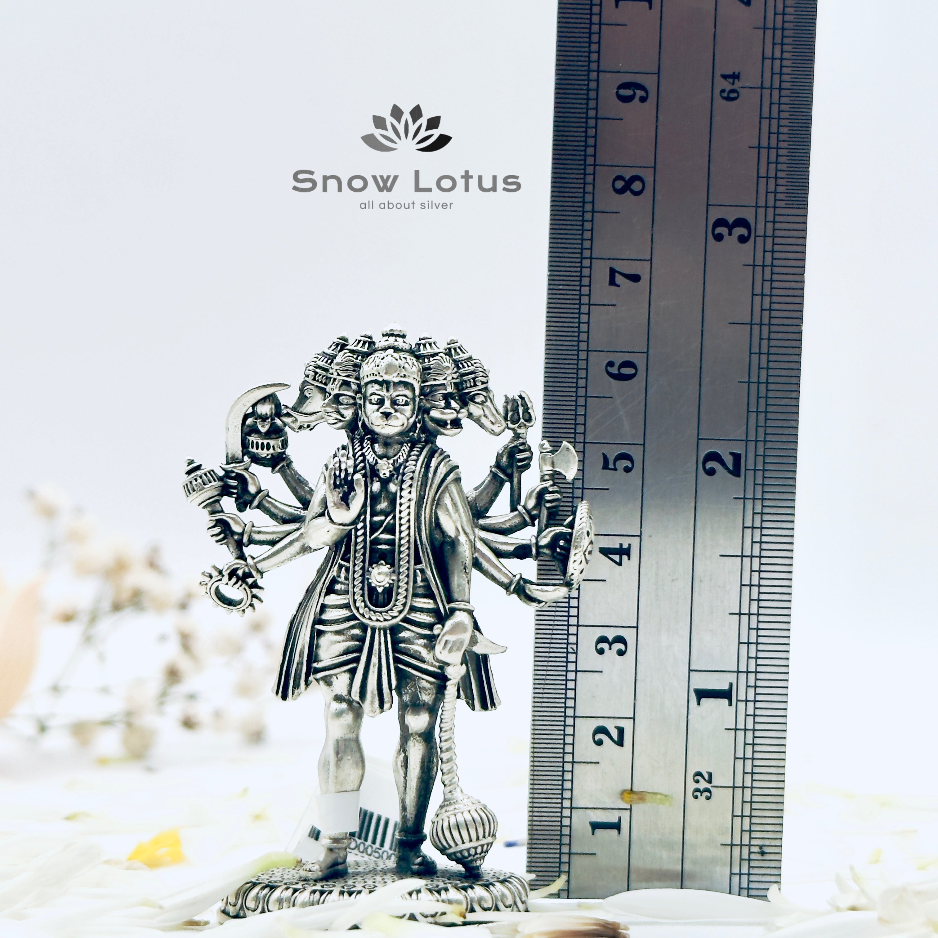 Antique Panchamukha Hanuman 3D