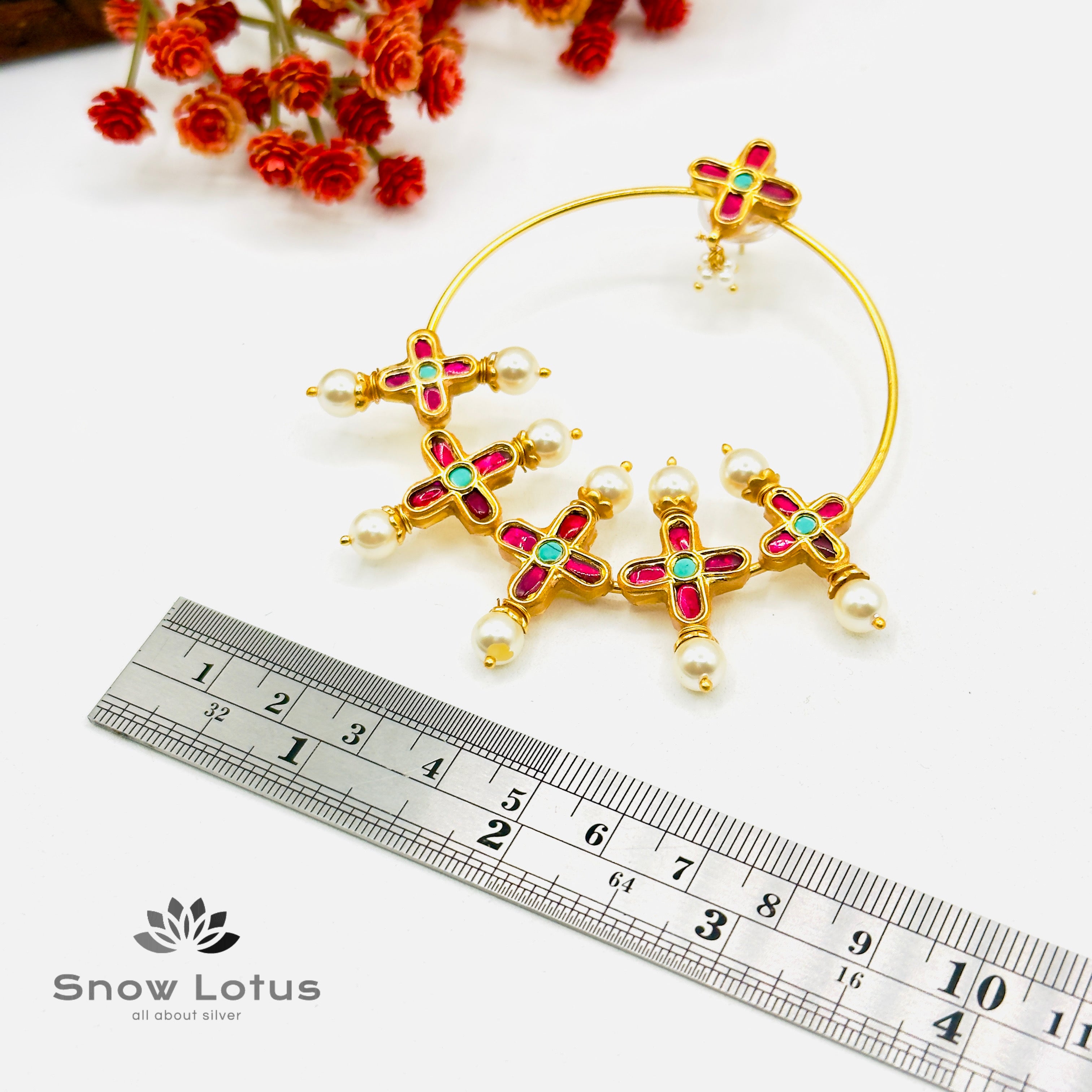 Enourmous Bali Kind Earrings
