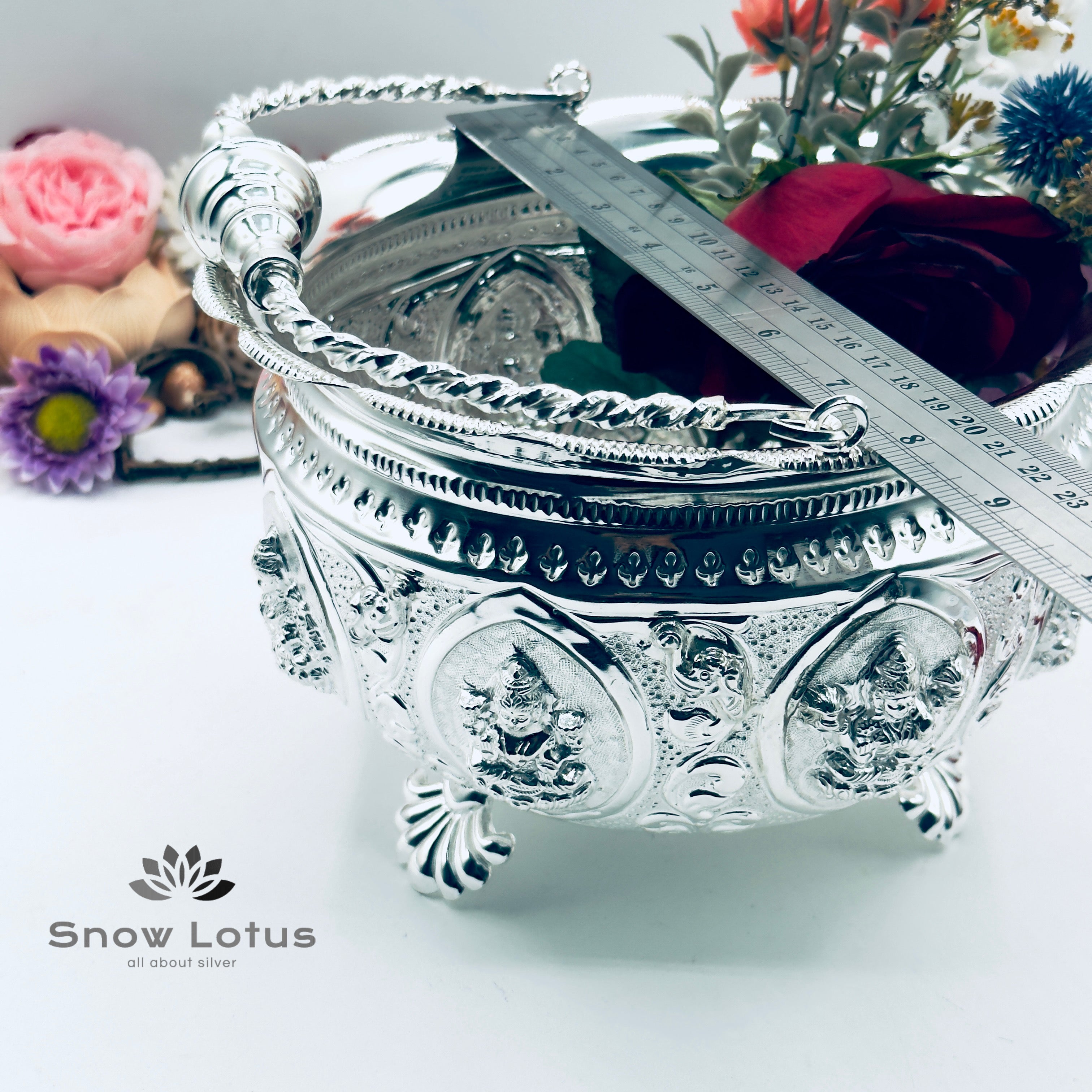 Ashta Lakshmi Flower Basket