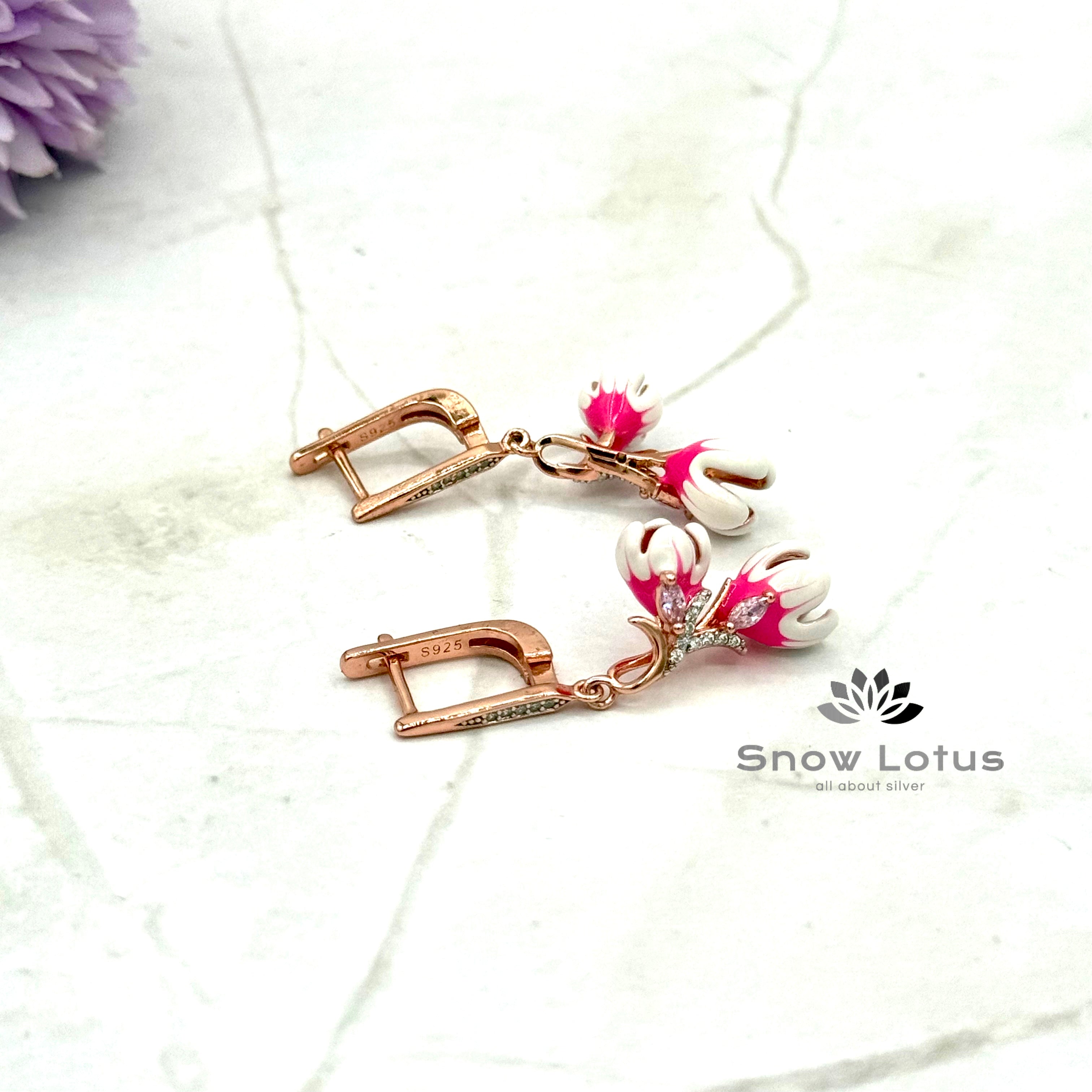 Pampered Bink Twig earrings
