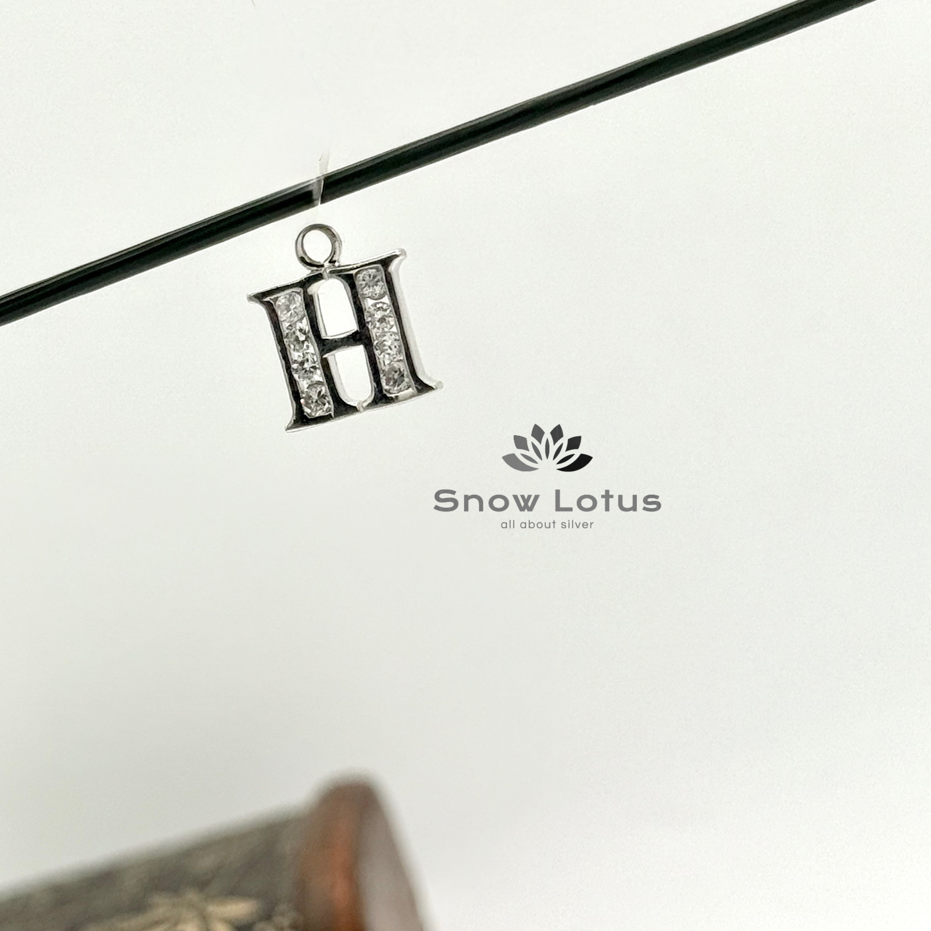 H Alphabet Pendant