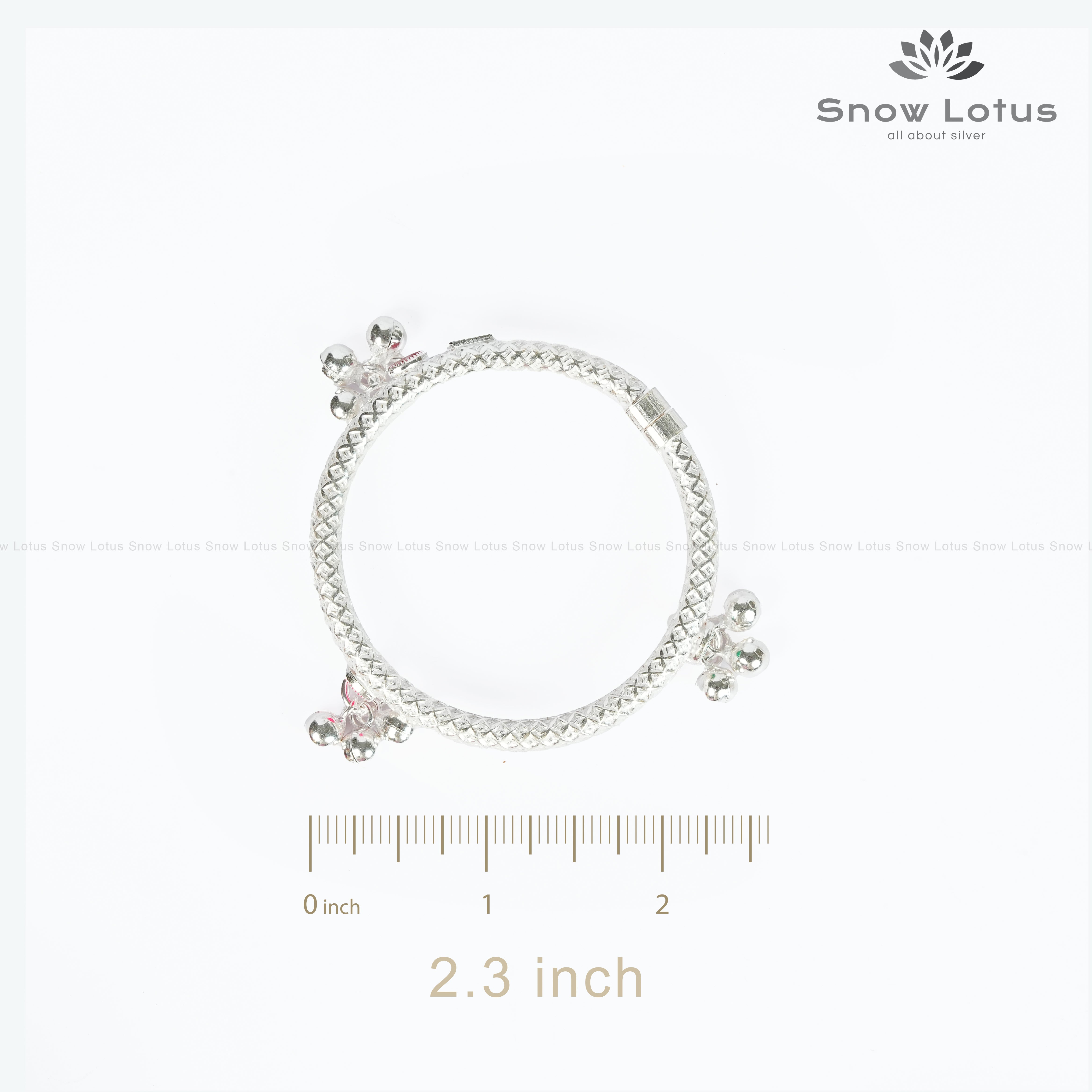 kada Anklets Kids Multi color Enamel with Bells M2
