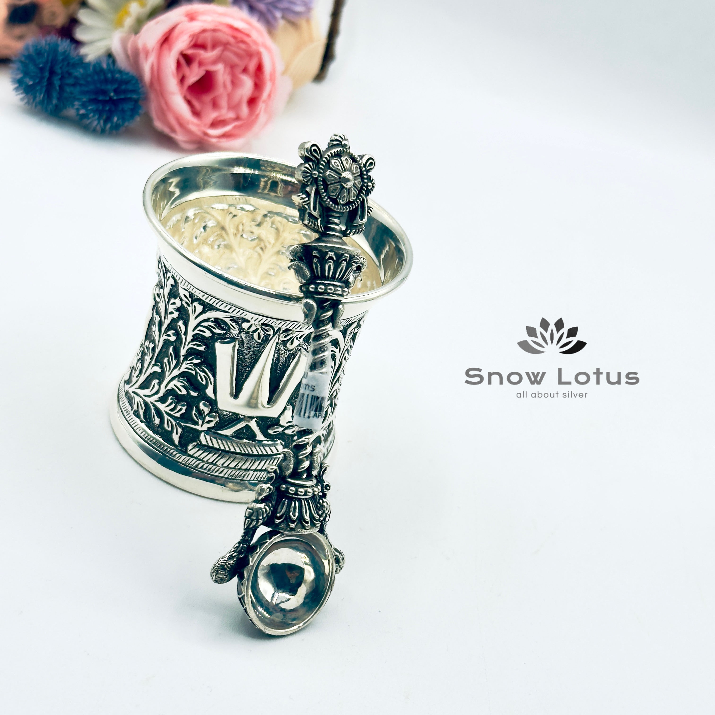 Antique Panchapatra shanku chakra