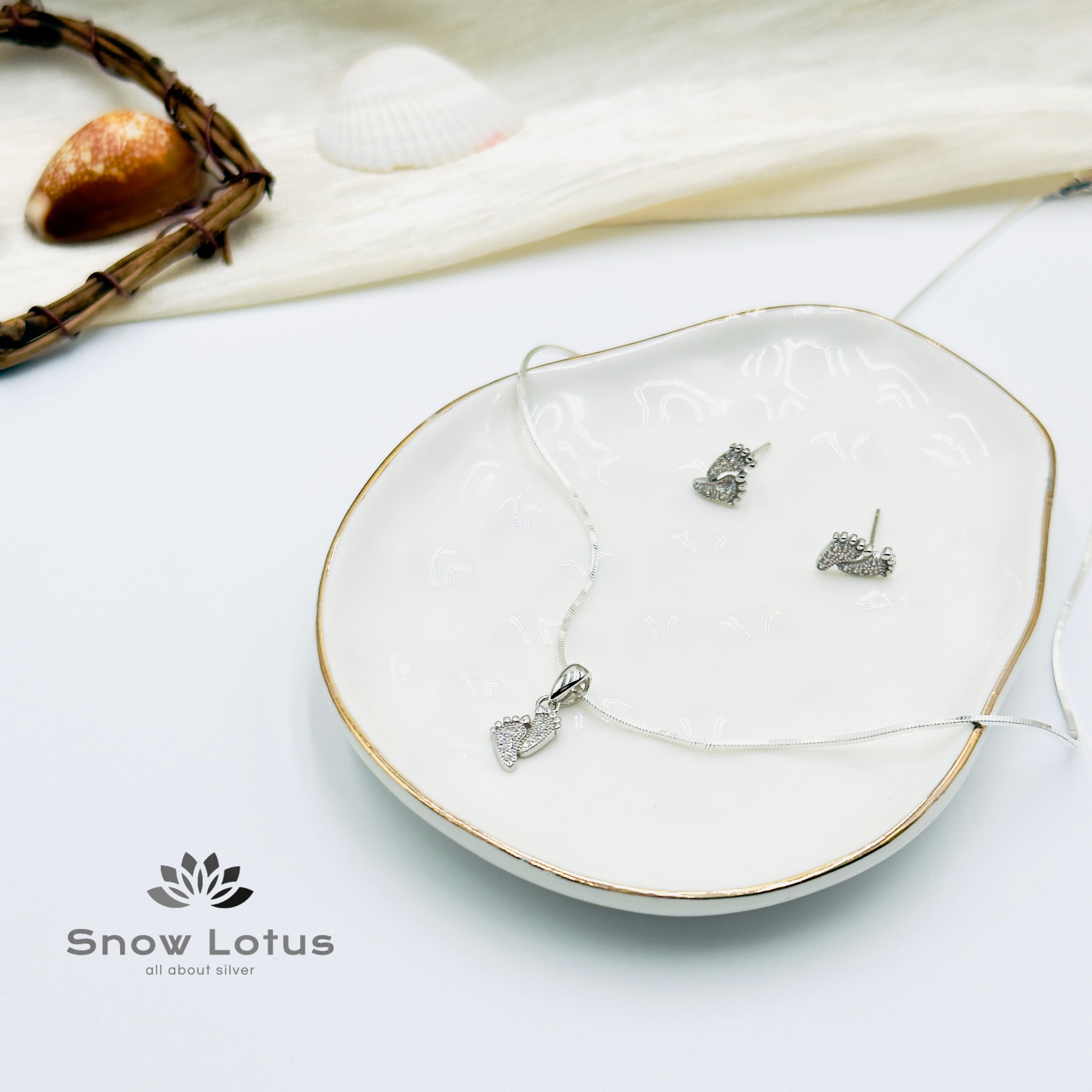 Foot Pendant Set