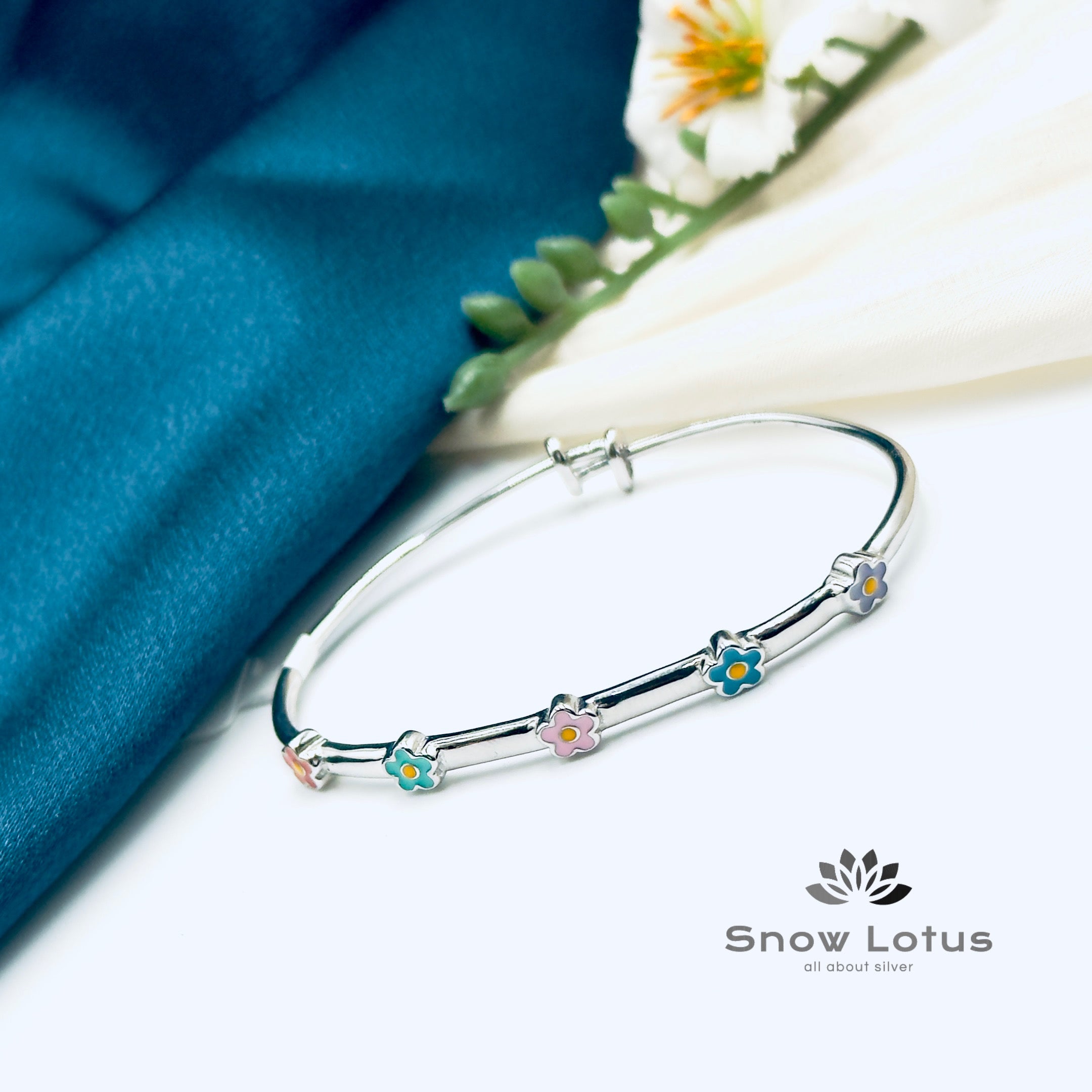 MultiColor Flower Single Kada