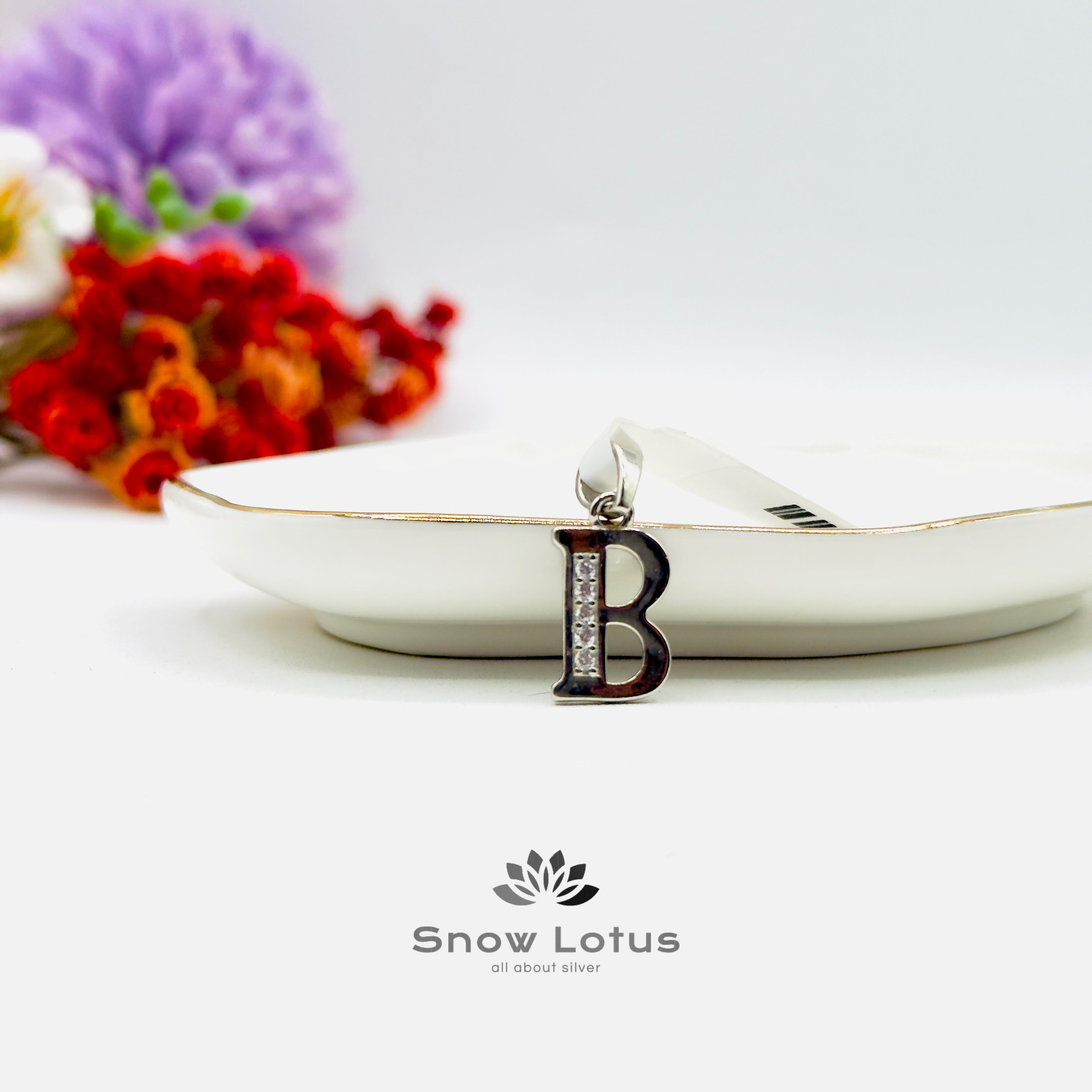 Alphabet B Pendant