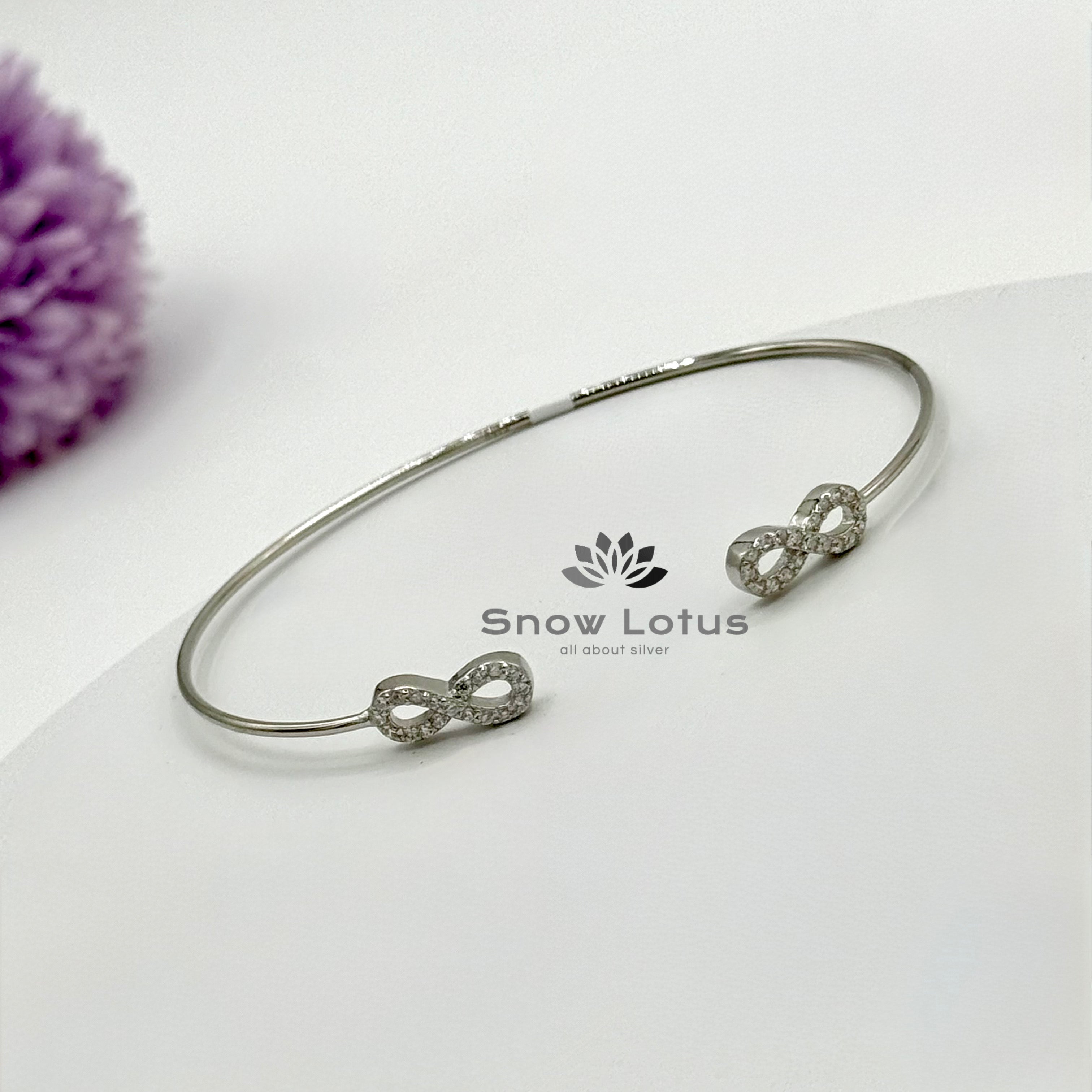 Simple silver Kada M1