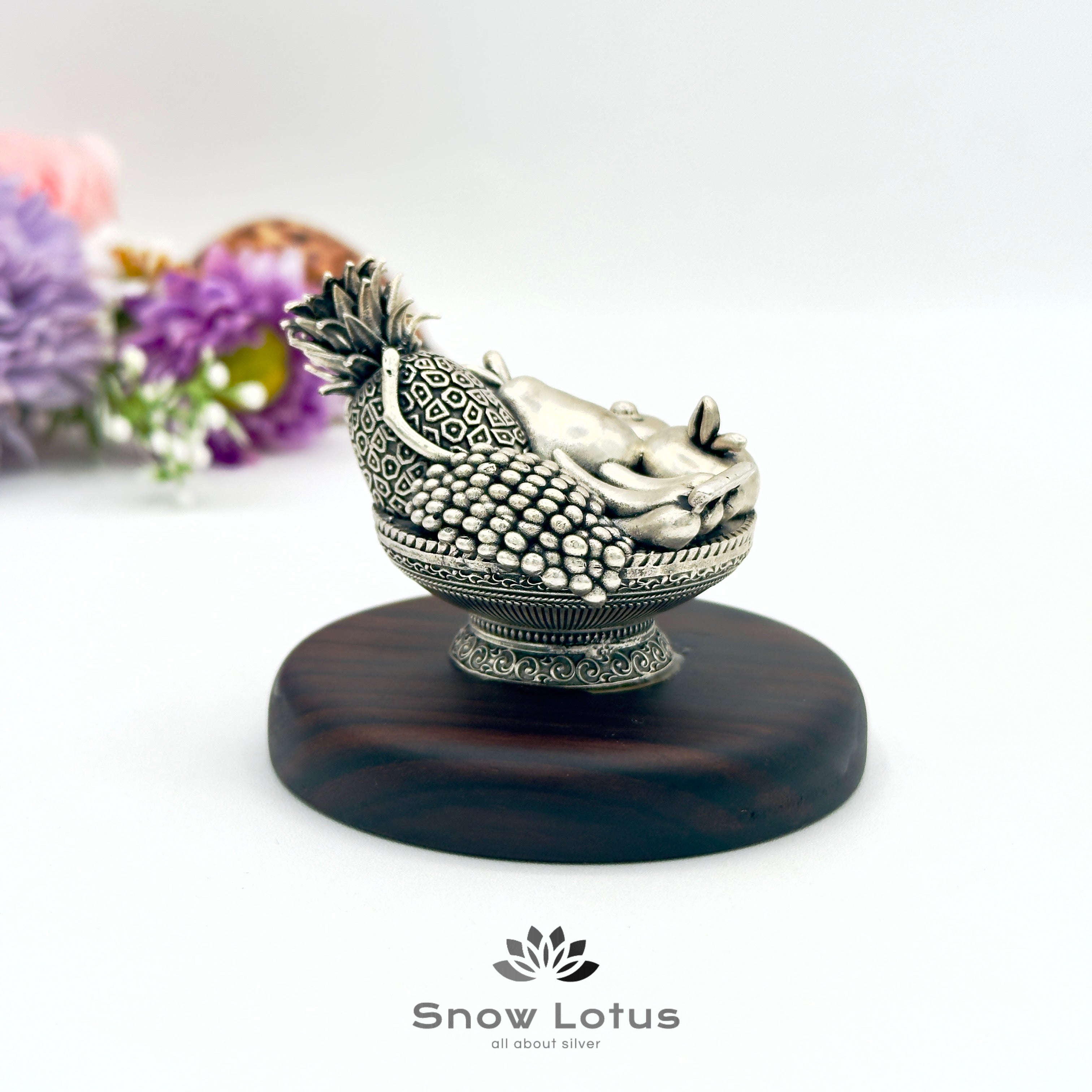 Antique Wooden fruits Set