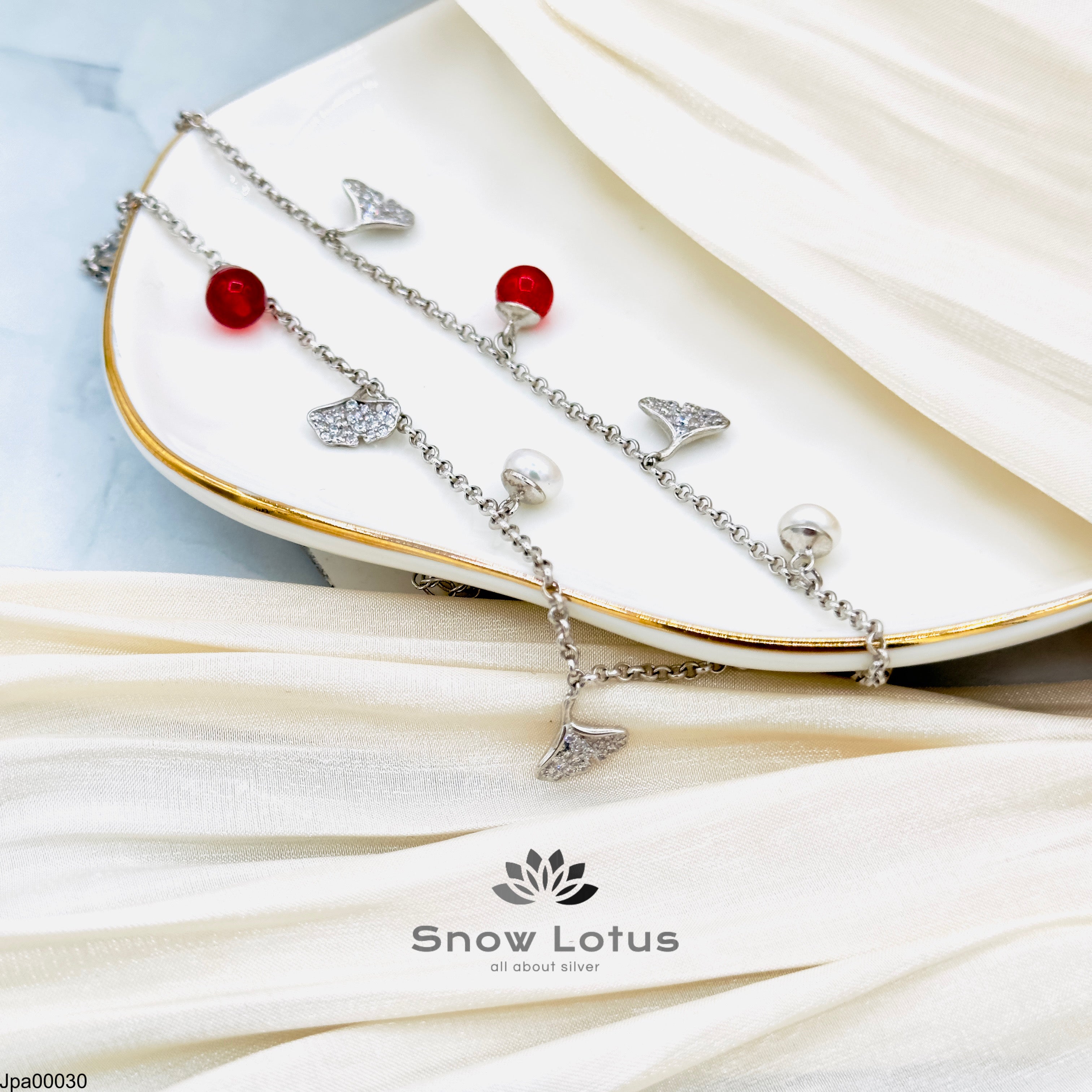 11.0 Payal Pair Red charms