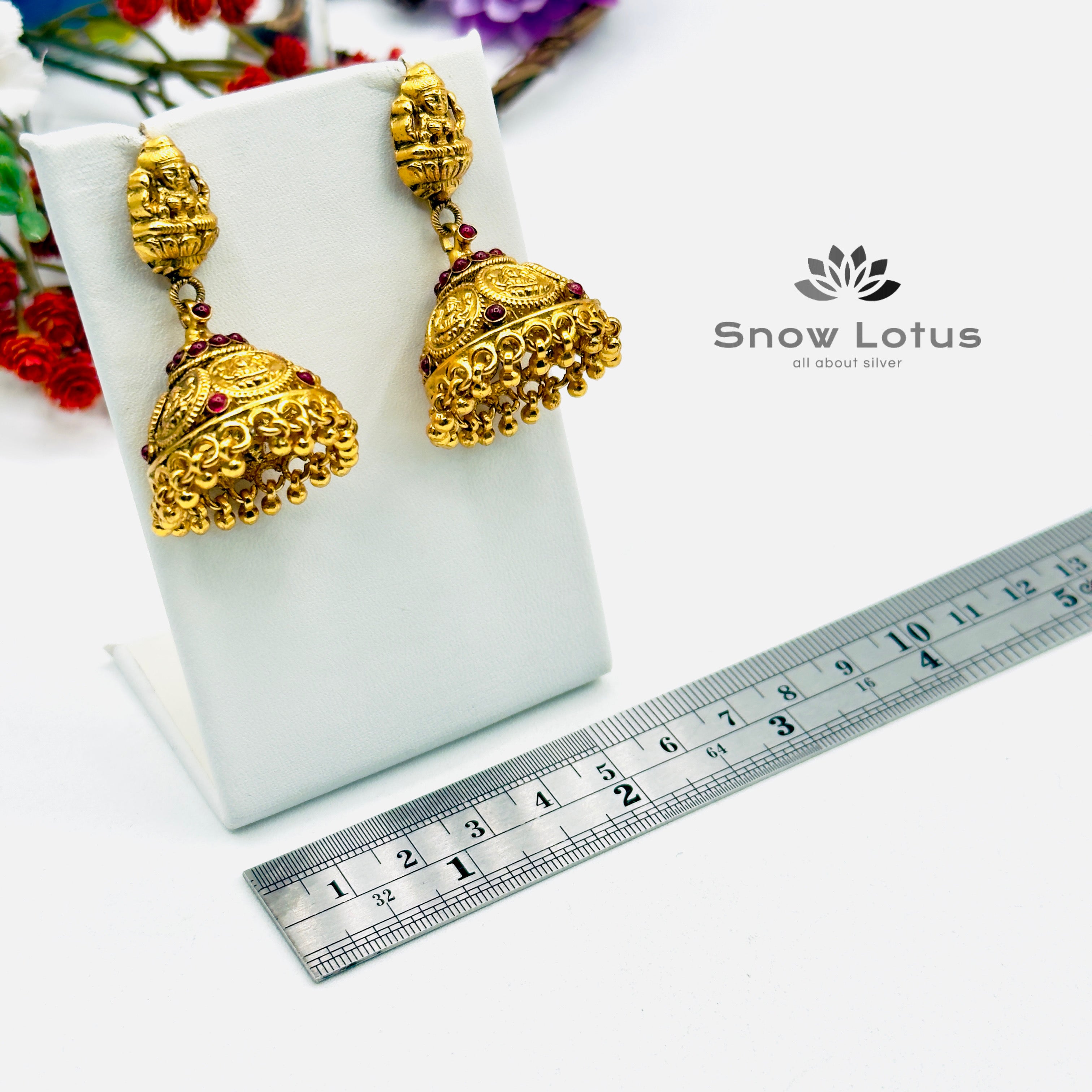 Lakshmi Coined Jhumka