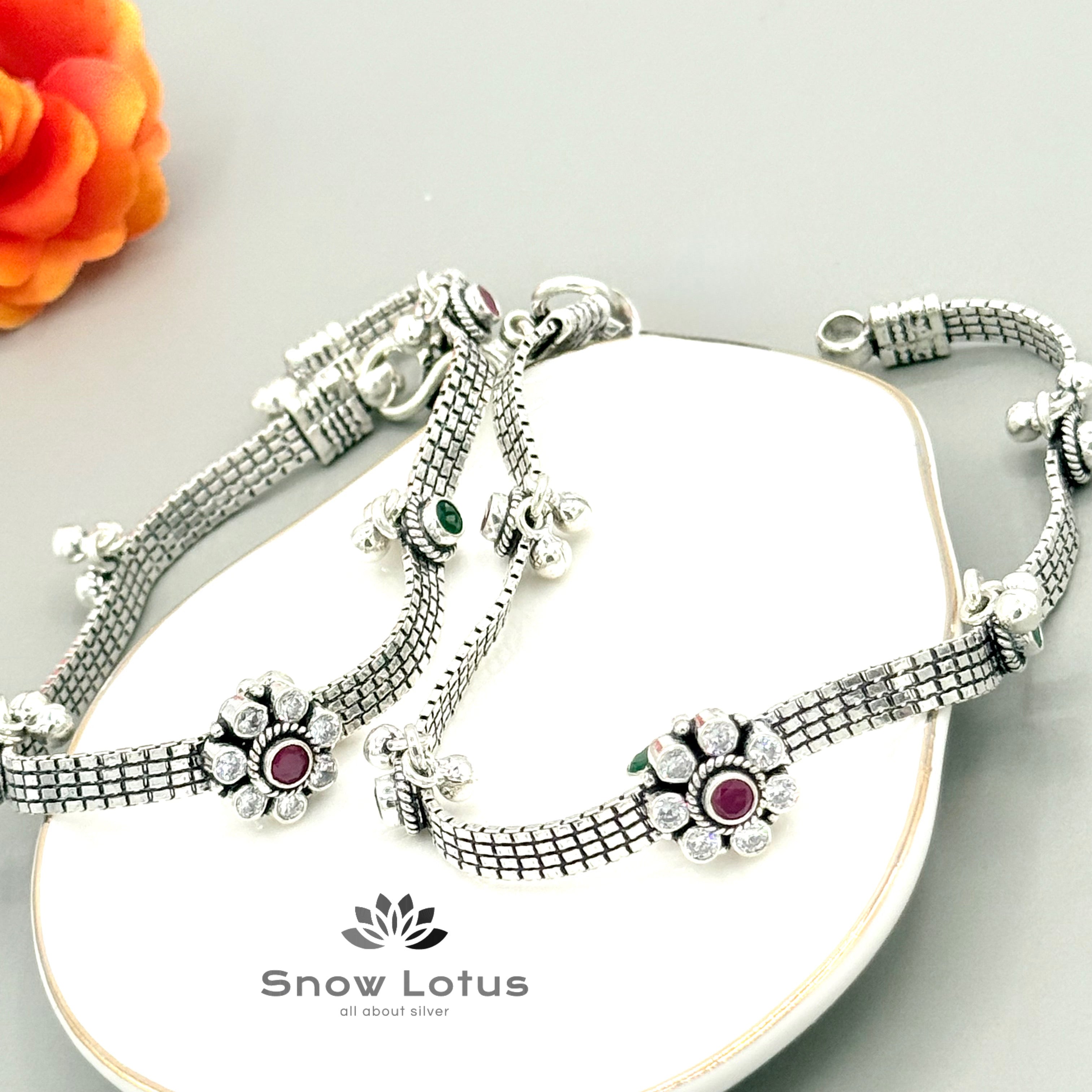 Floral Anklet