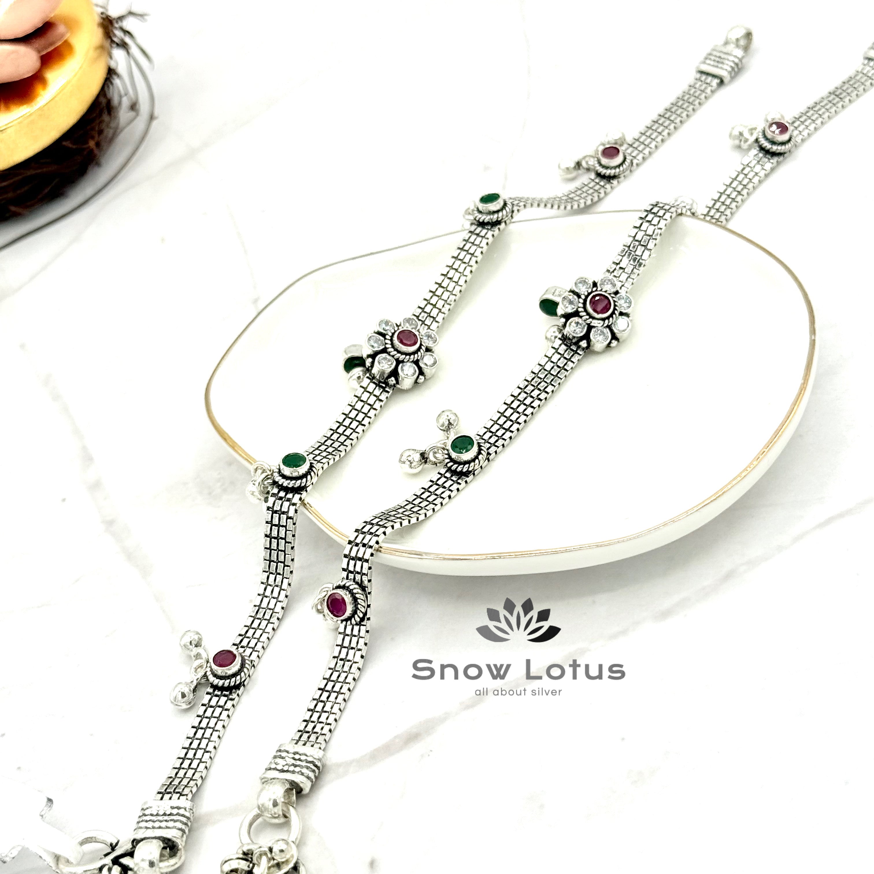 Floral Anklet