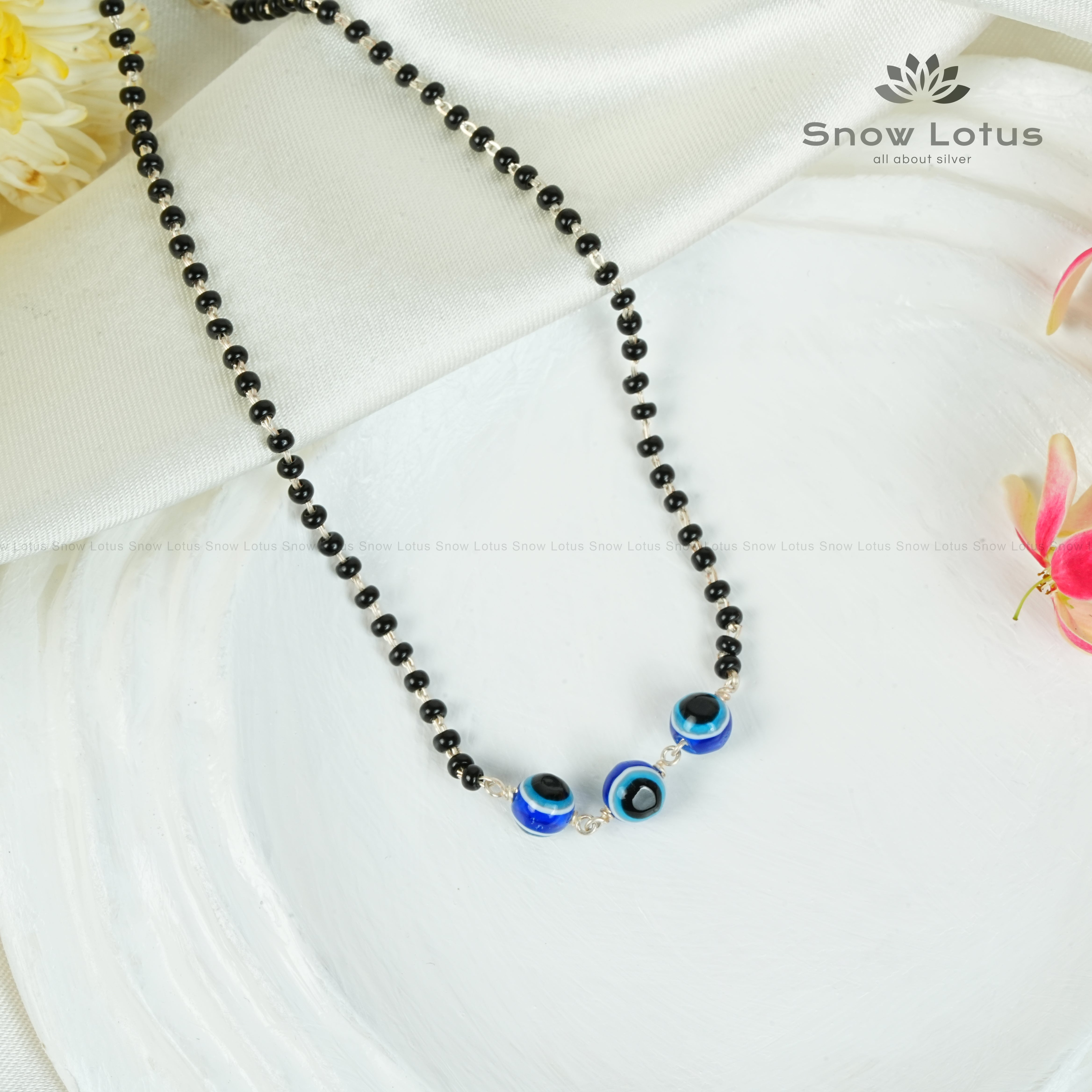 Trio Evil Eye Nazariya Anklets