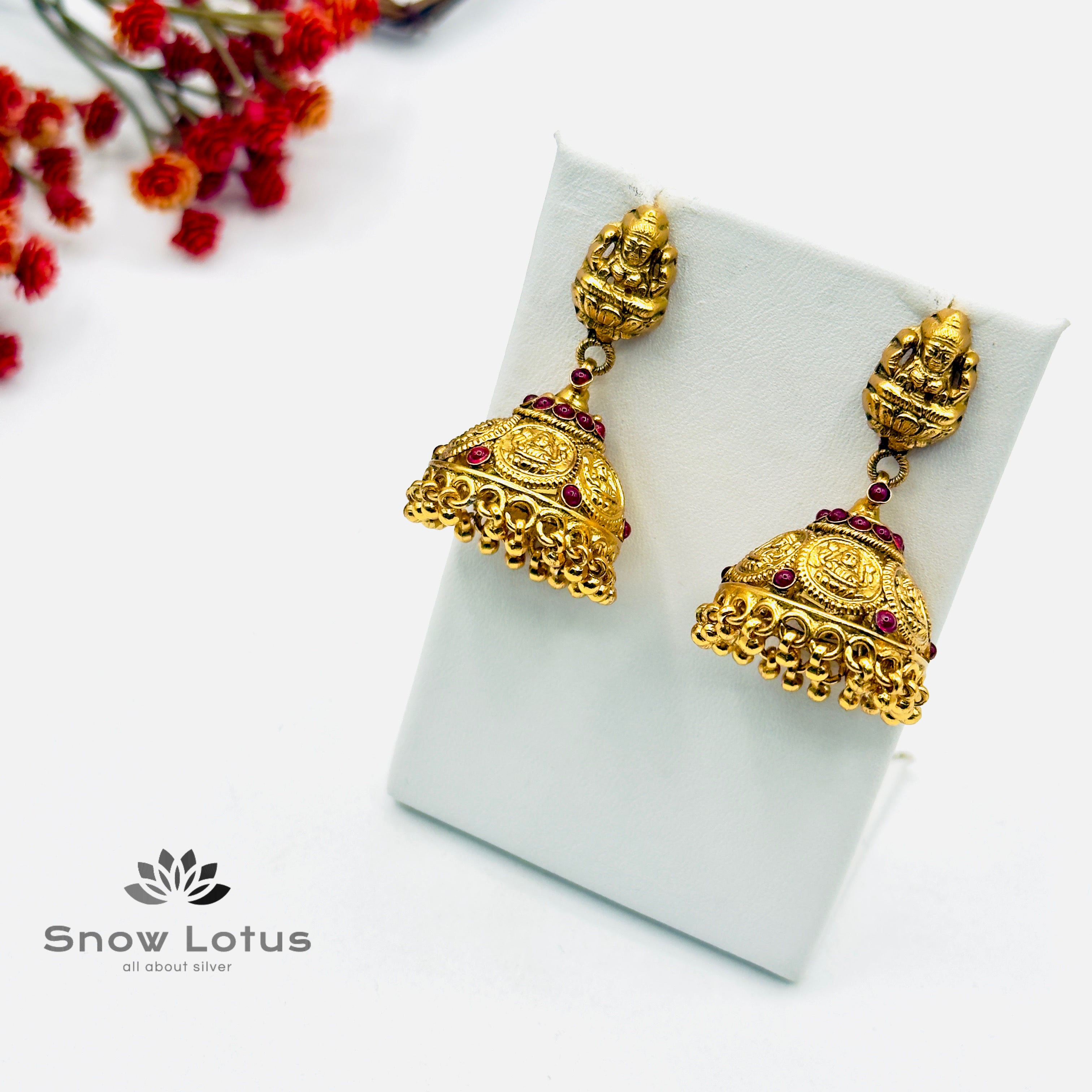 Lakshmi Coined Jhumka