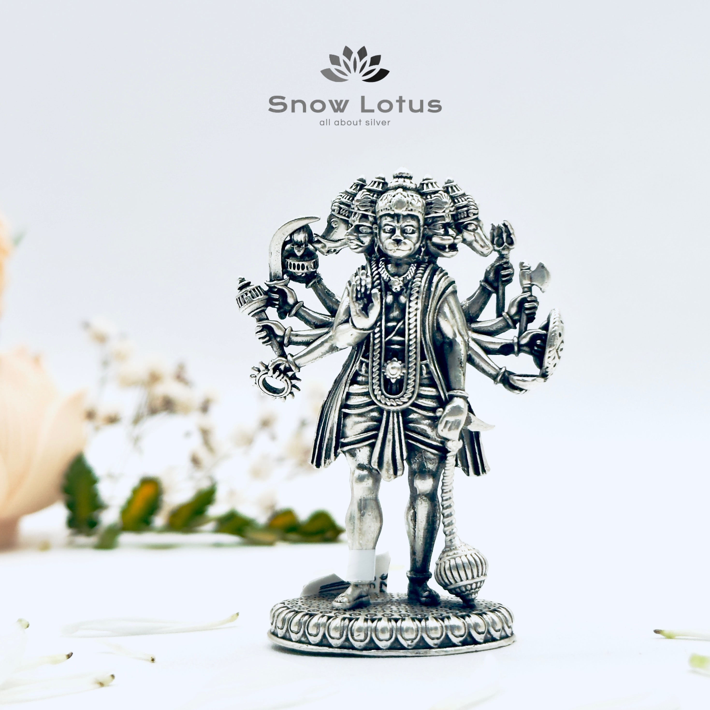 Antique Panchamukha Hanuman 3D