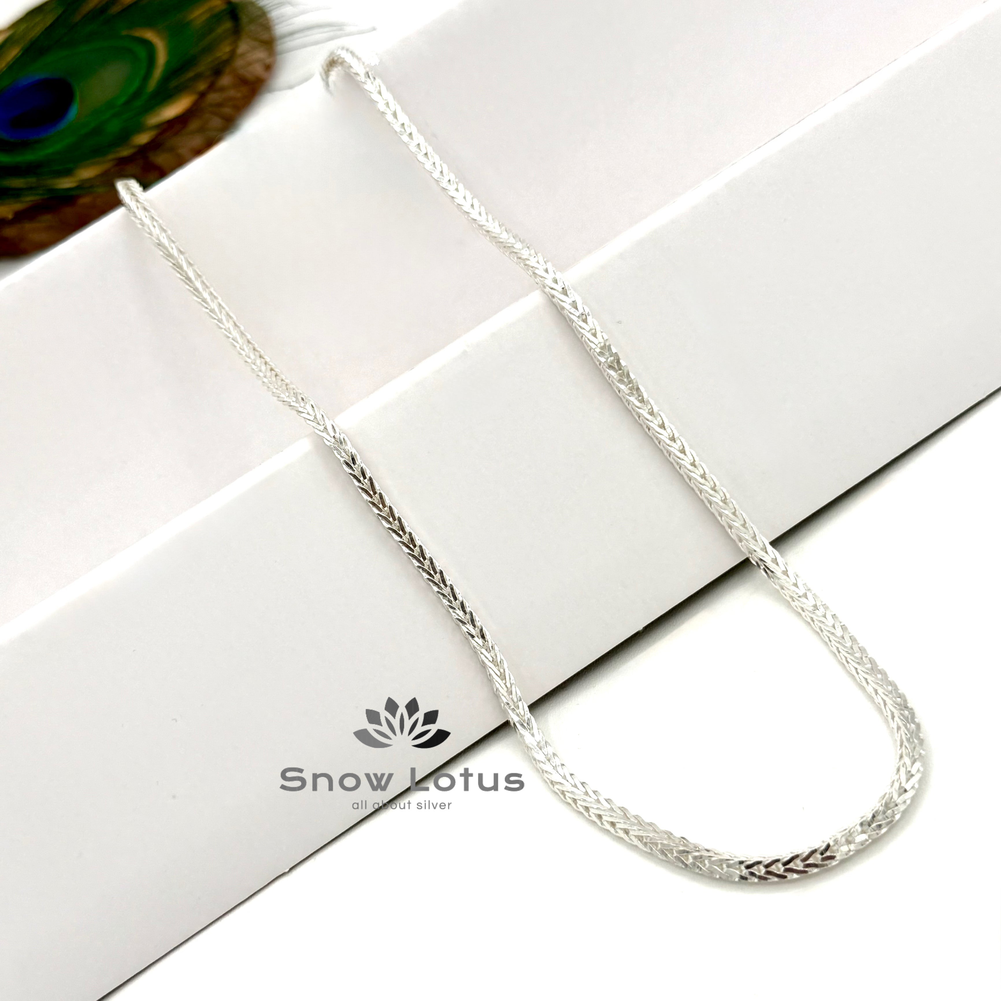 Silver Thick chains M1