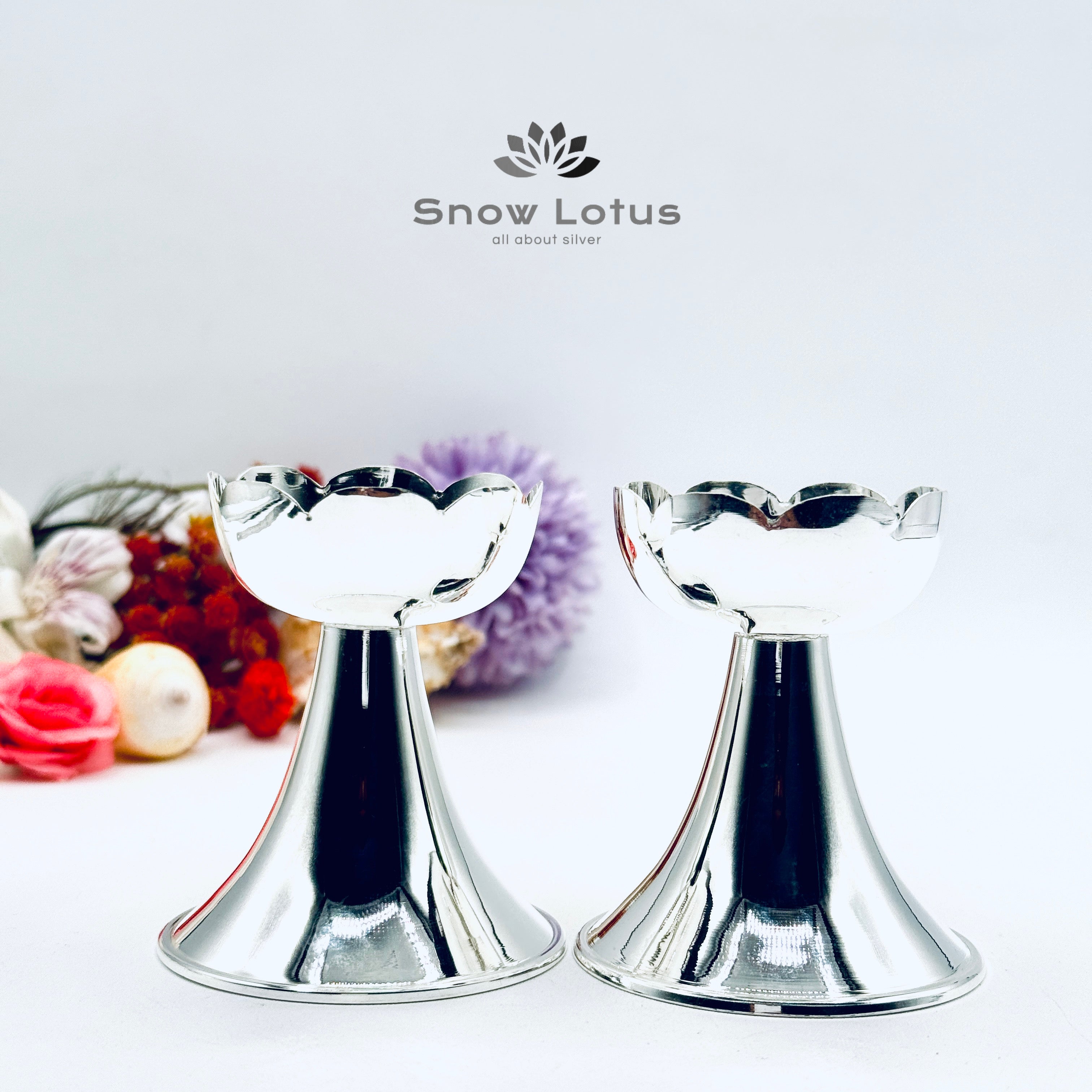 Plain Lotus Diyas