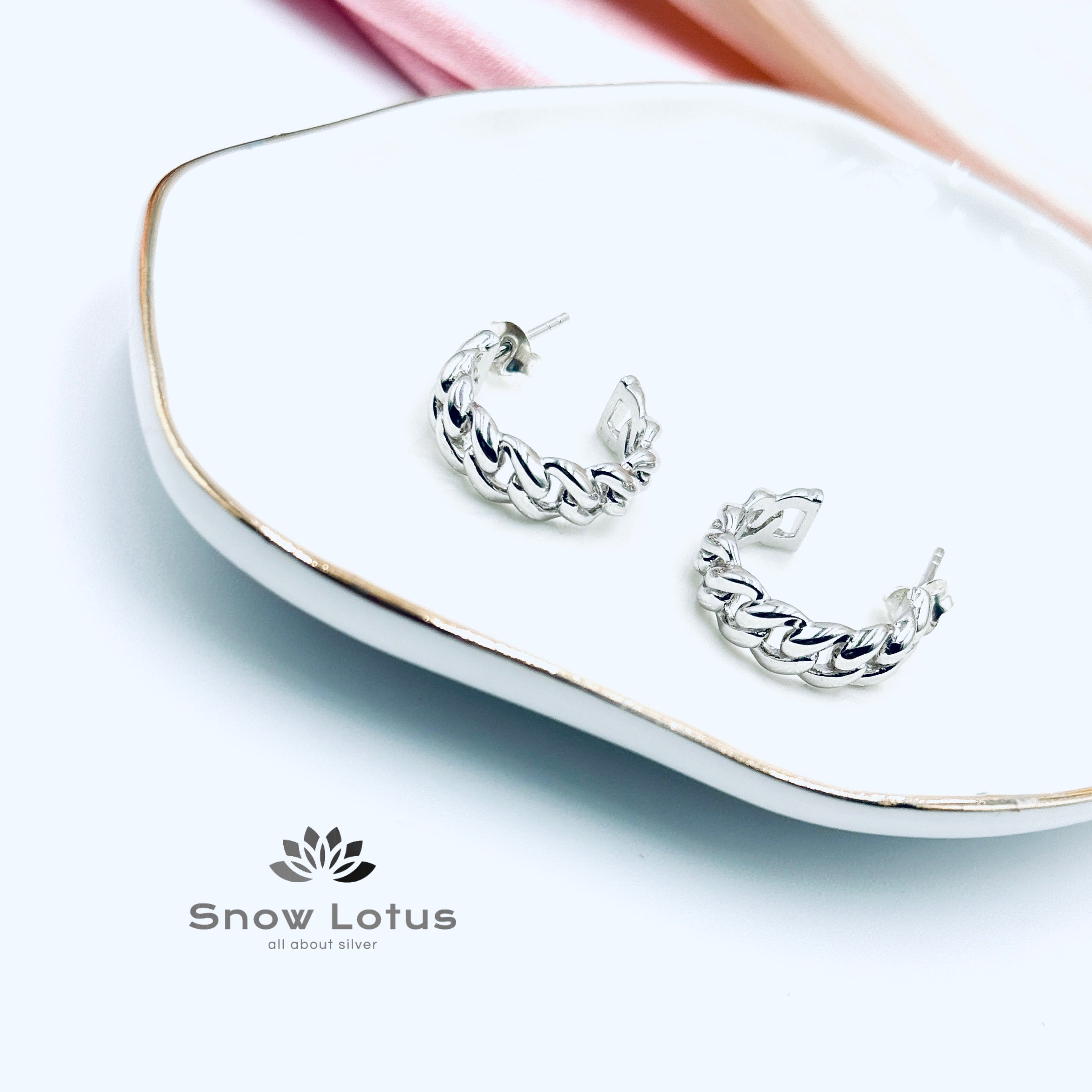 Linked Earrings