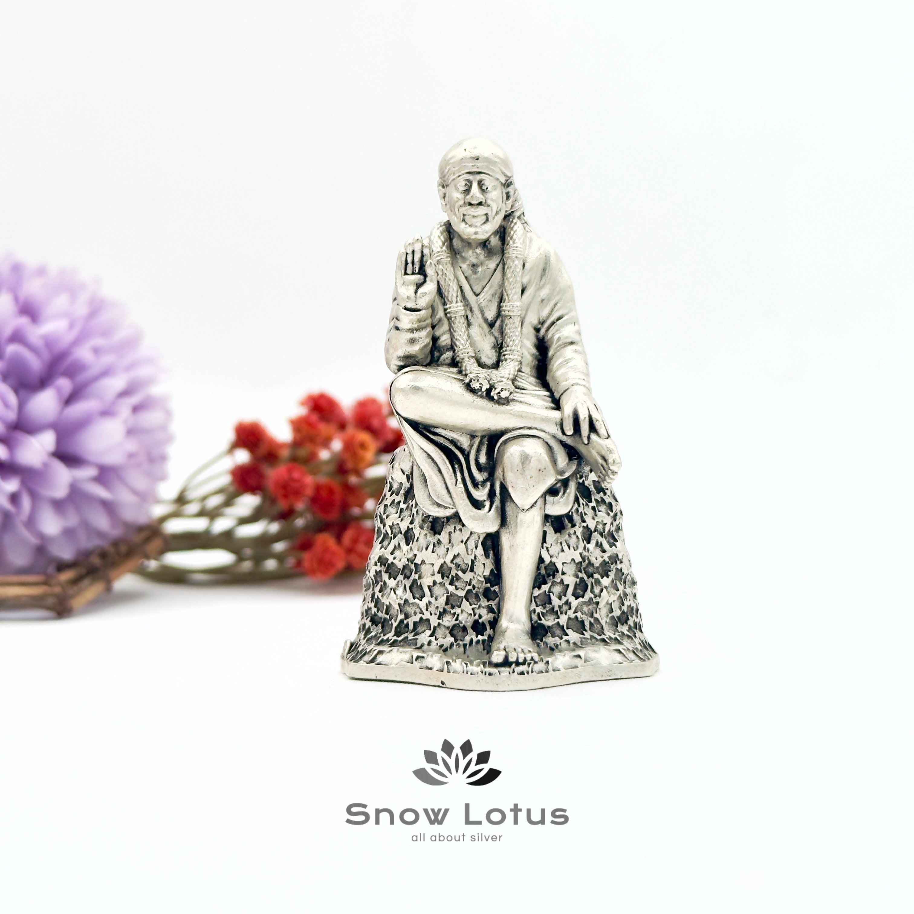 Saibaba Antique Solid 3D