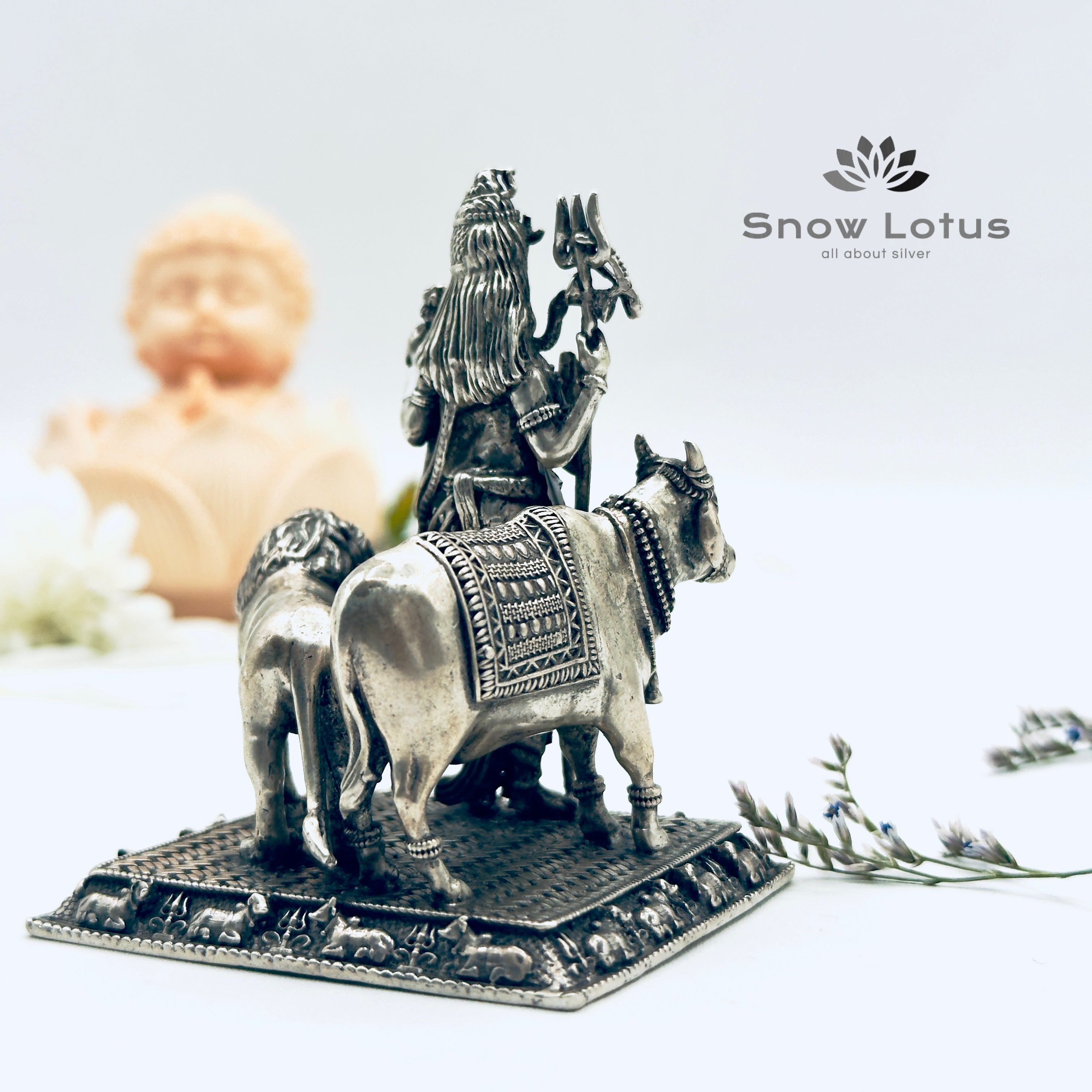 Antique Ardhanareshwara 3D