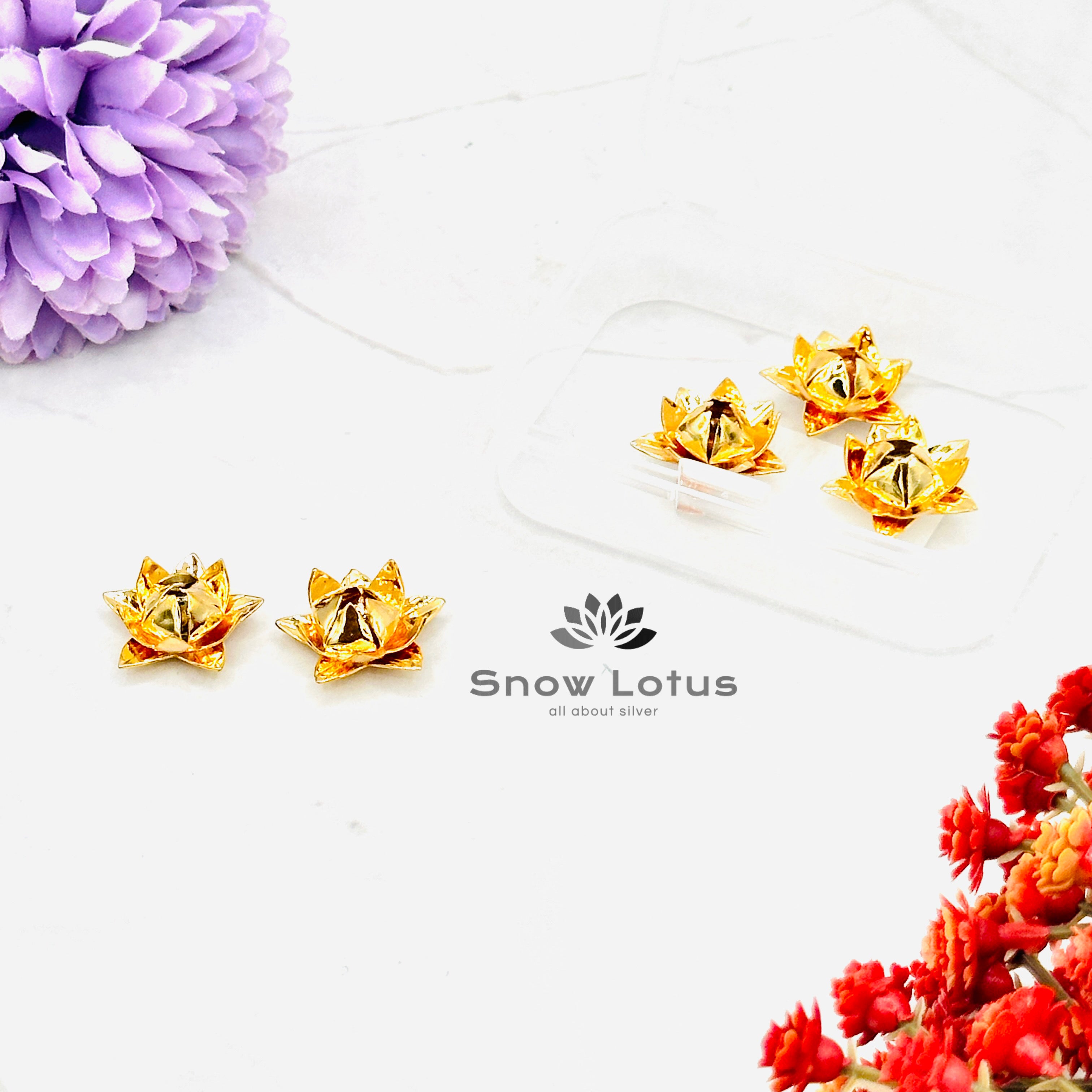 Lotus Flowers 5Count no stem 925