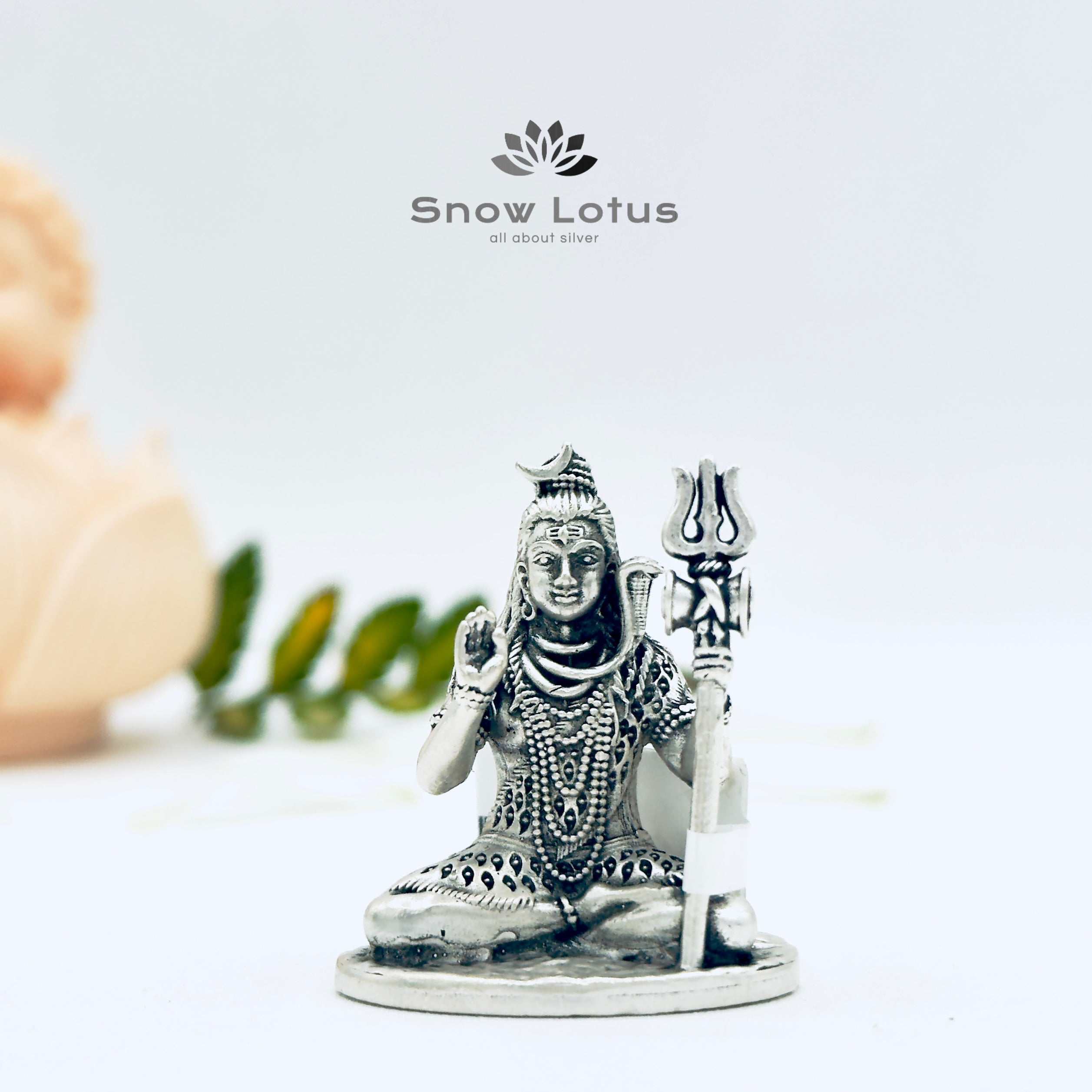 Antique Shiva with Trishul 3D