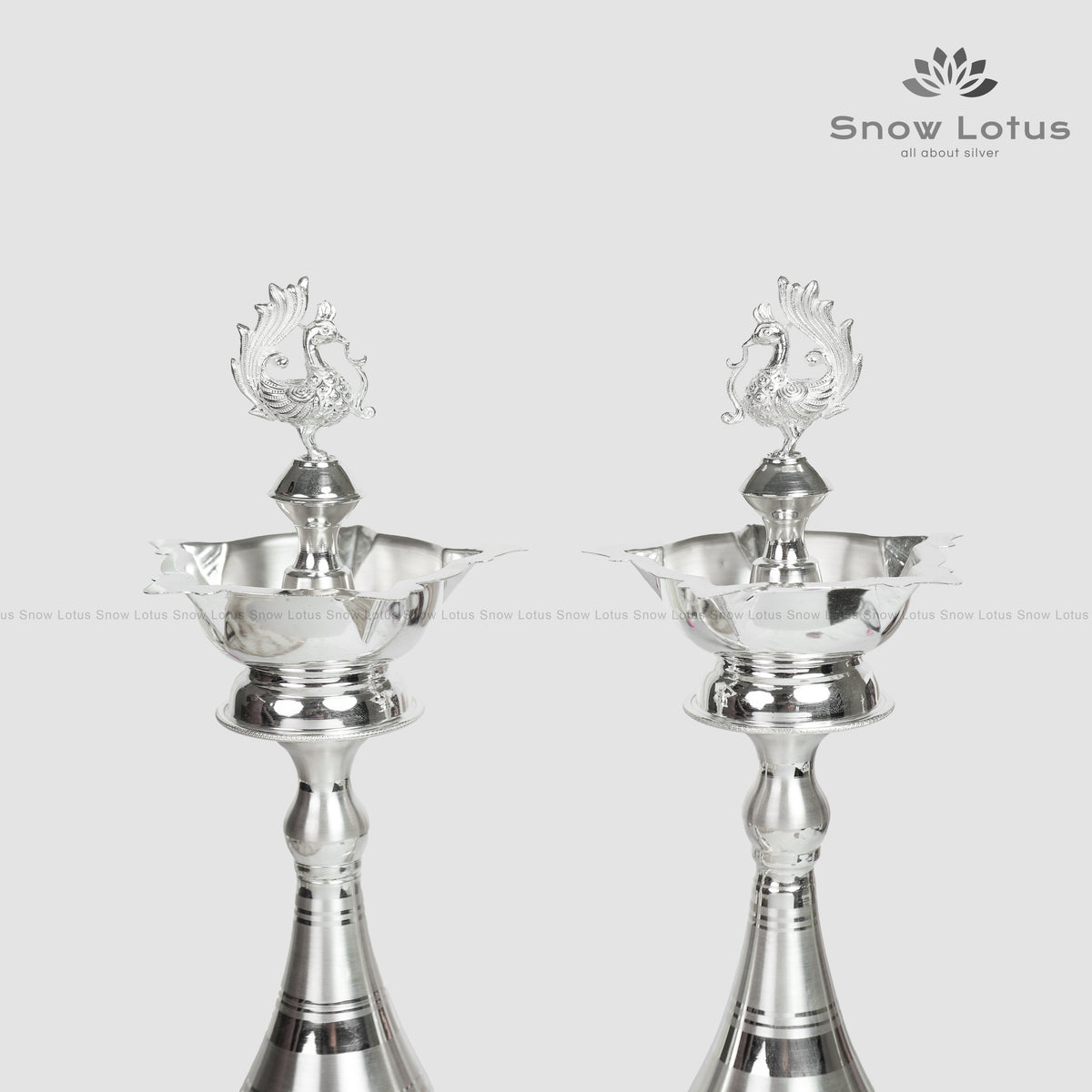 Drop Shape Nakshi Peacock Diyas