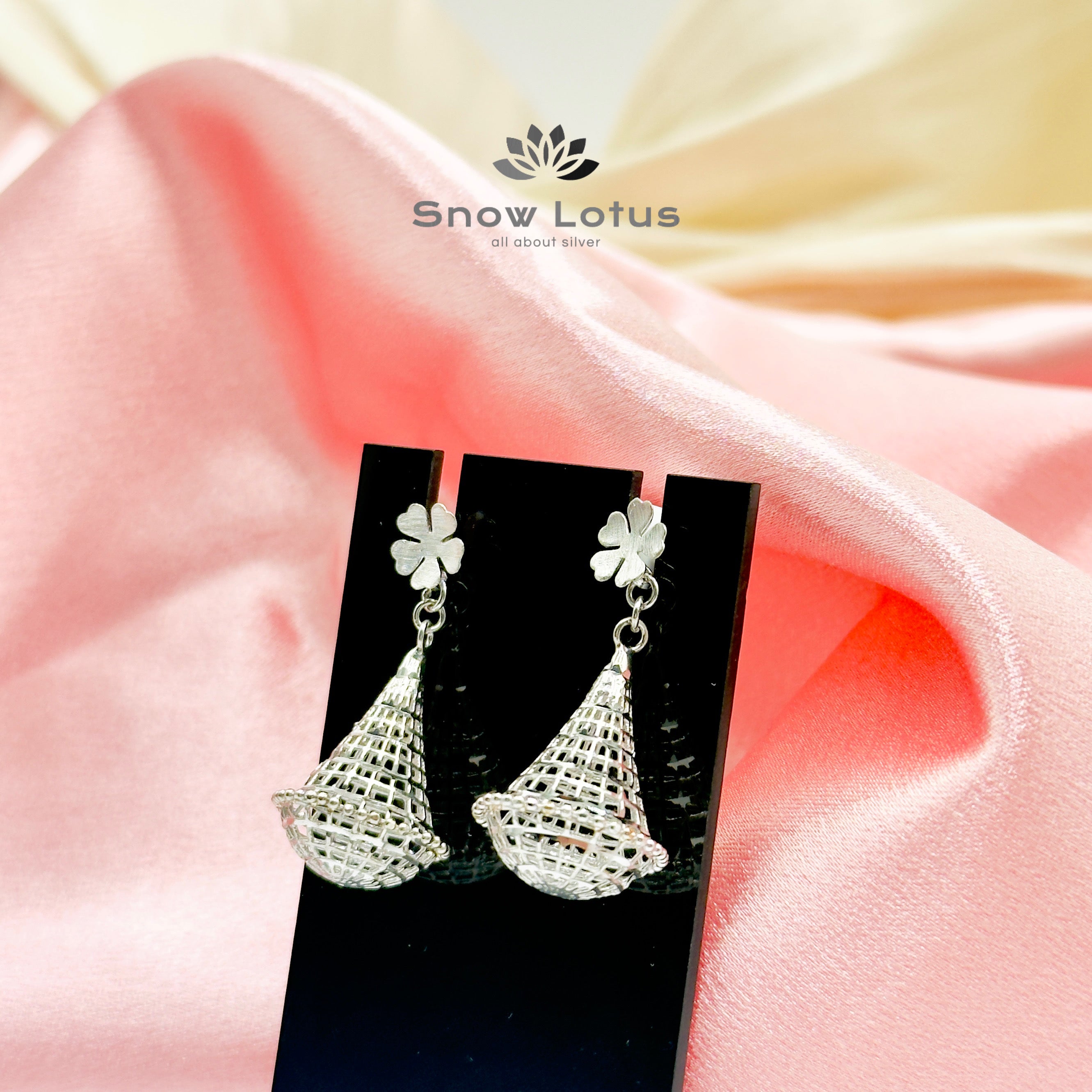 Closed Cone Sterling Danglers