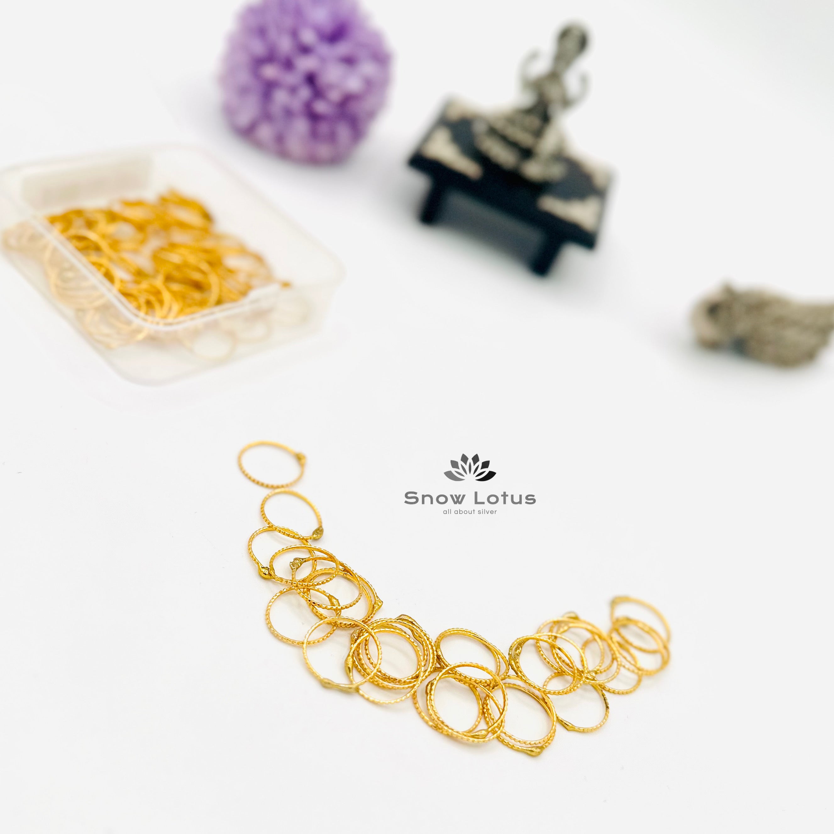 108 Gold Polish Bangles