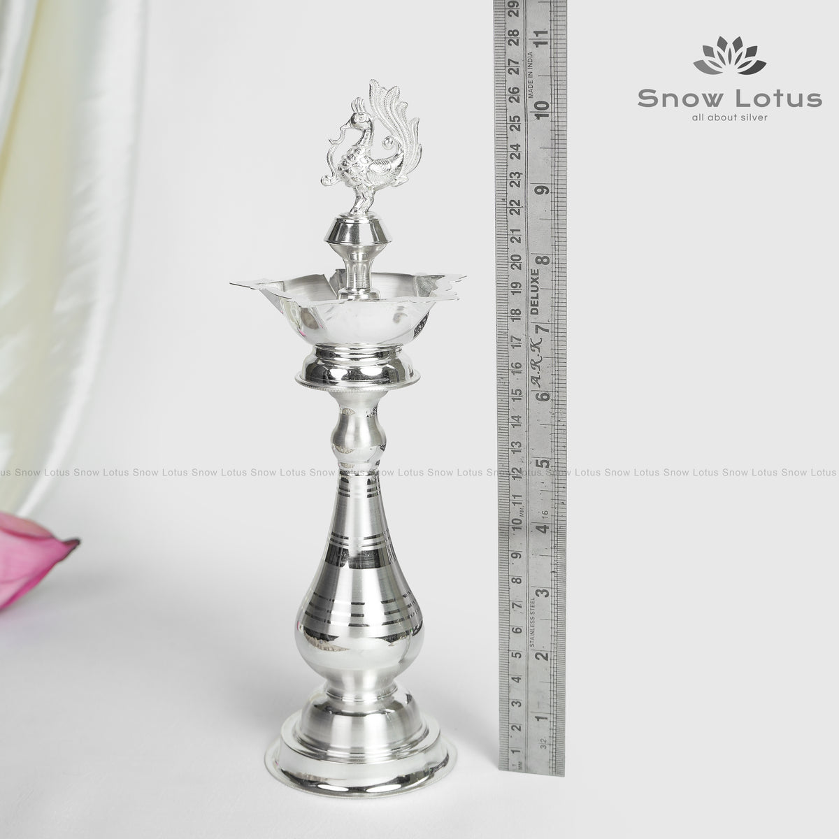 Drop Shape Nakshi Peacock Diyas