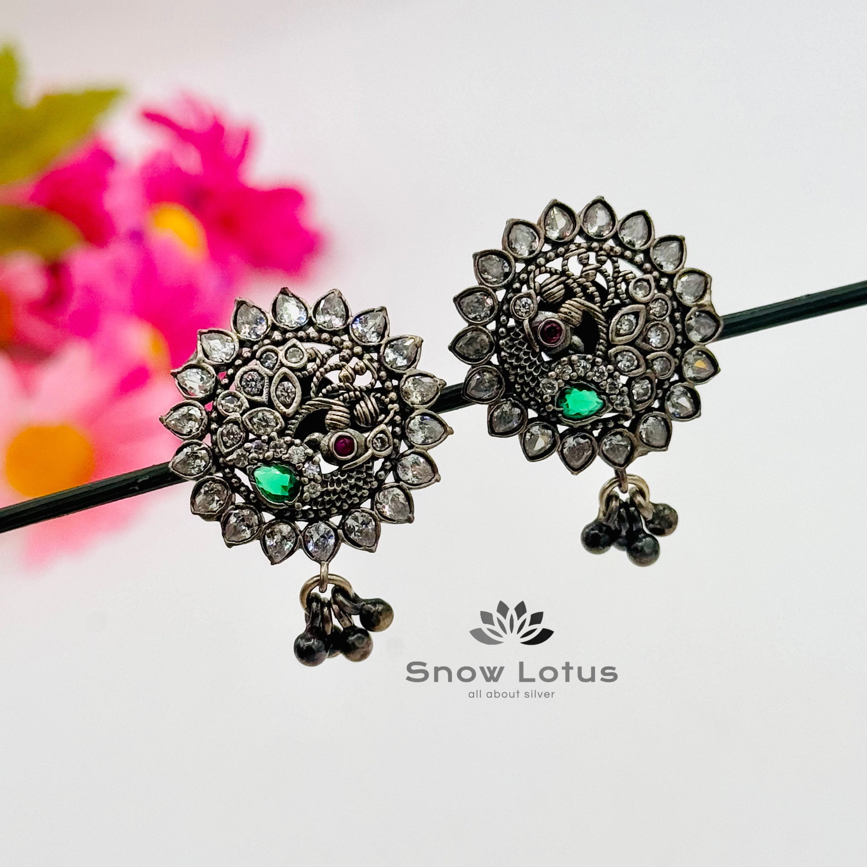 Choicest Peacock Studs