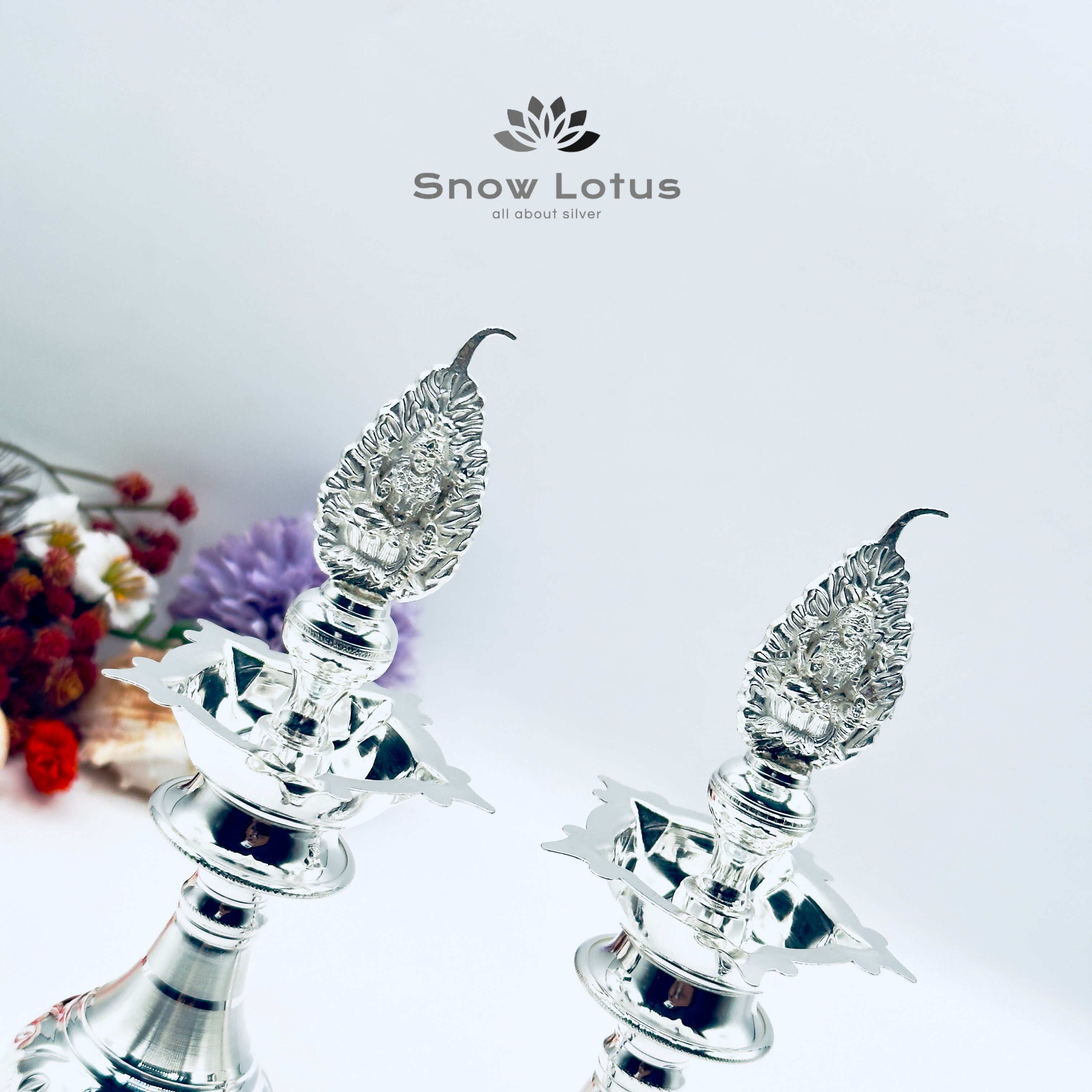 Nakshi Diyas Leaf Lakshmi