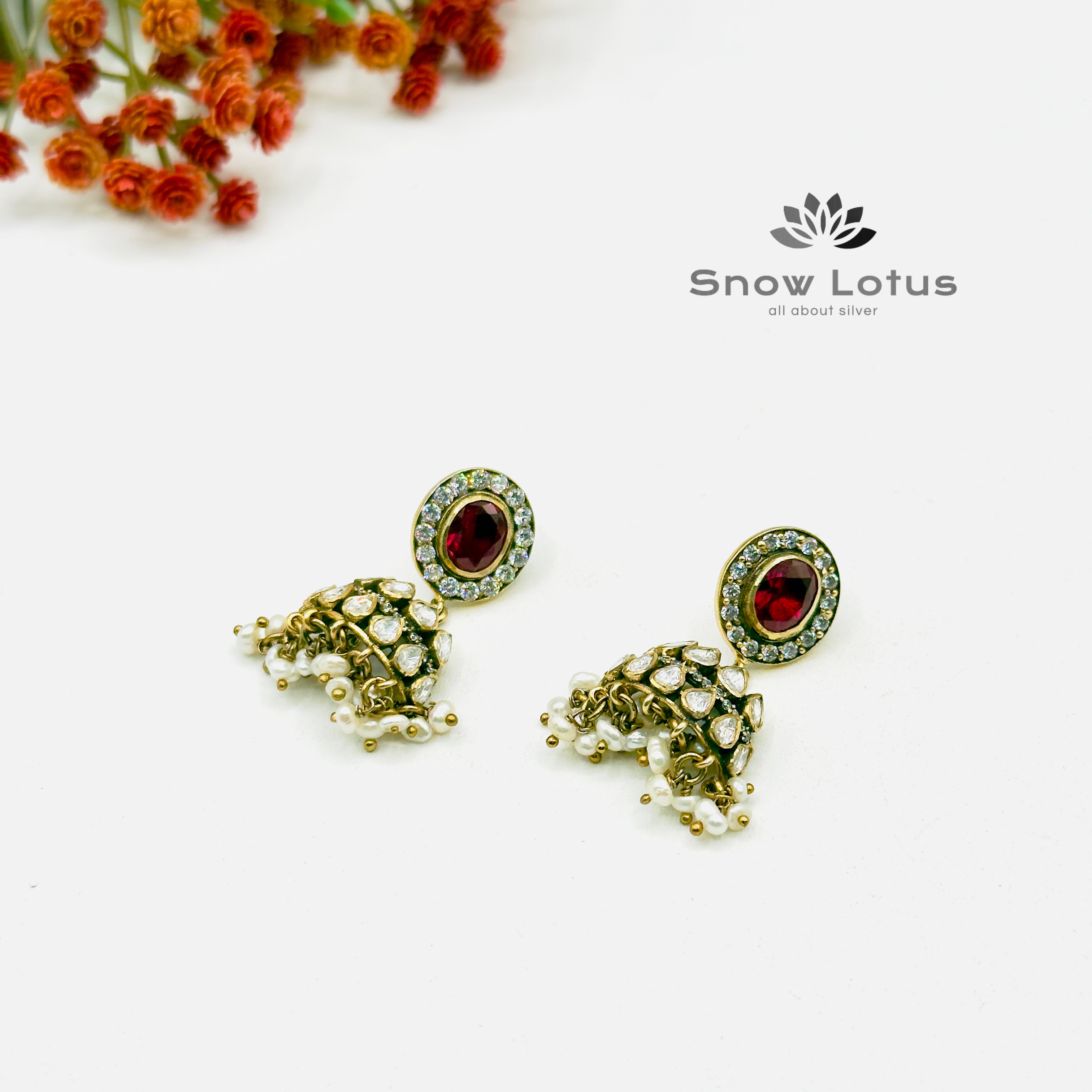 Moissanite Half Jhumka