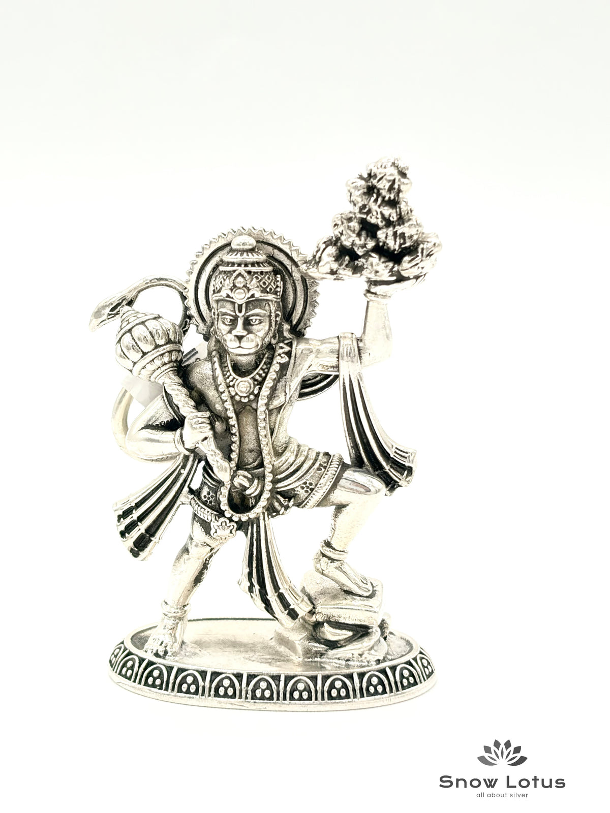 Sanjeevani Hanuman Antique Solid 3D