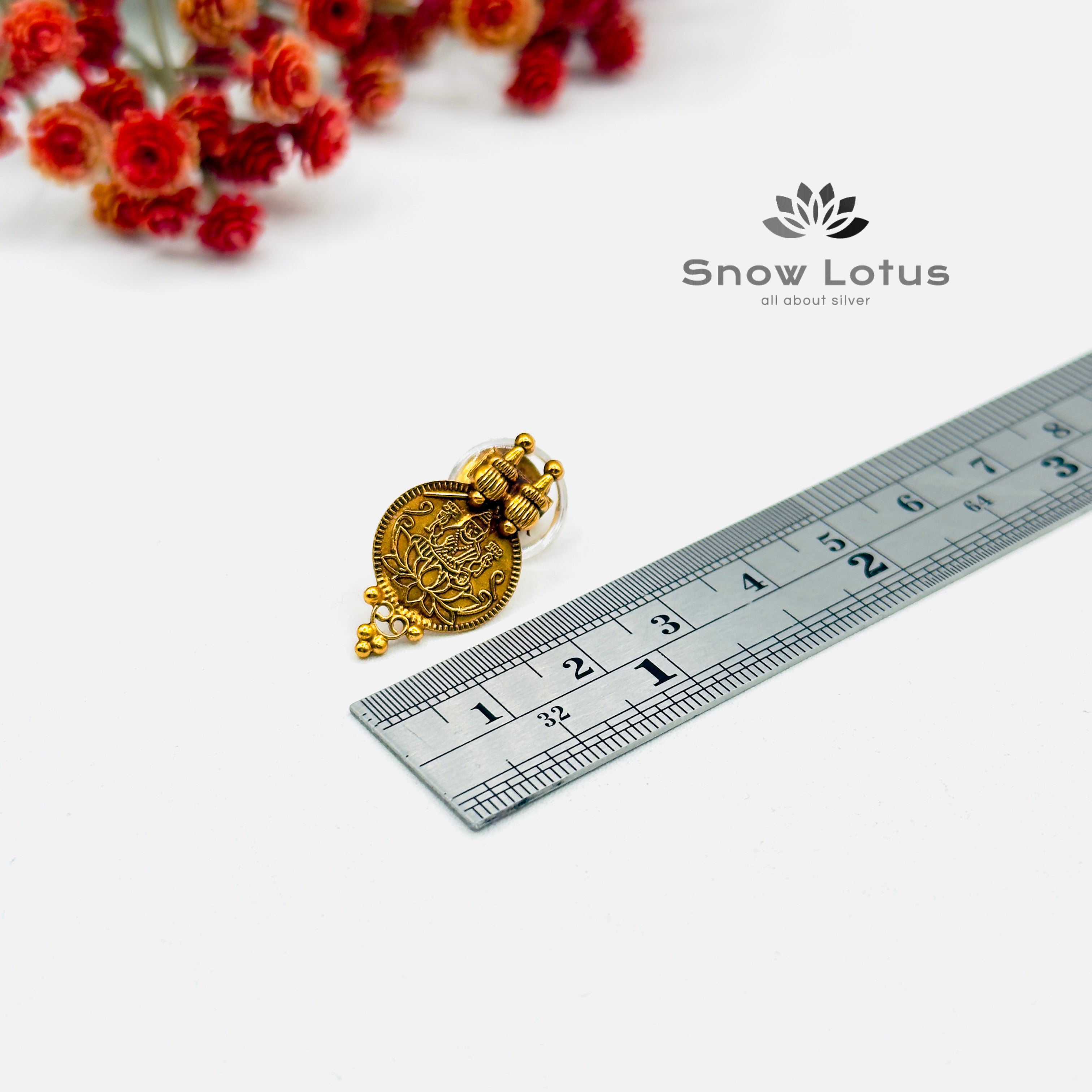 Elegant Coined Studs