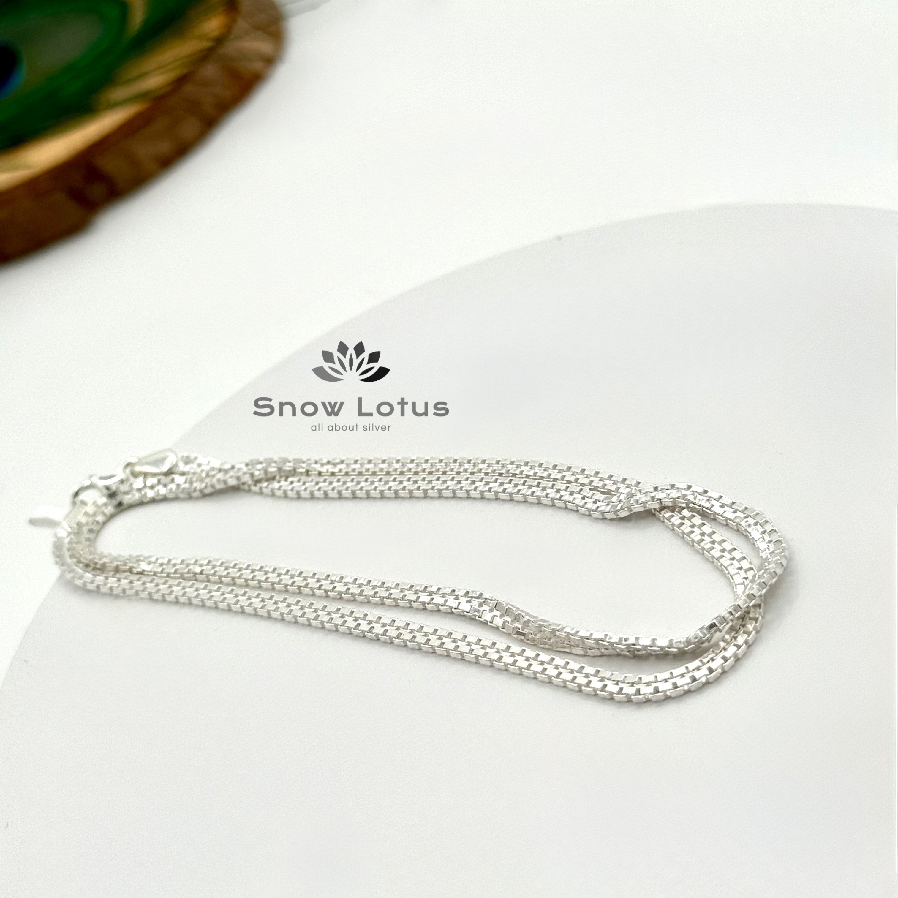 Silver Thick chains M7
