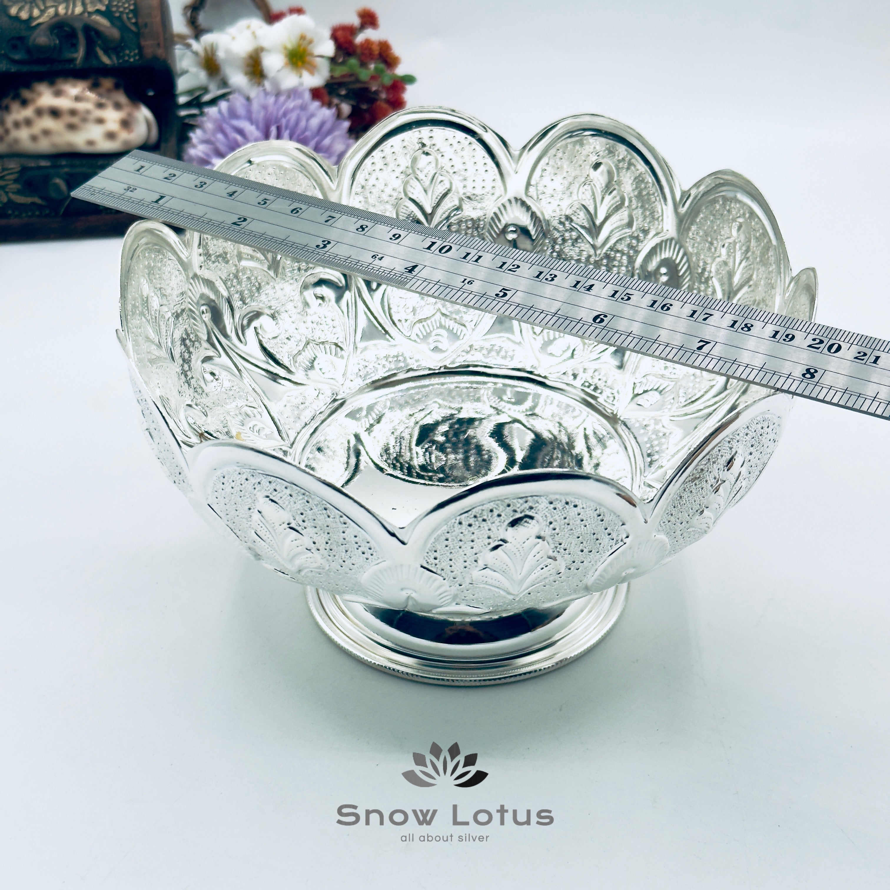 Blooming Pooja bowls