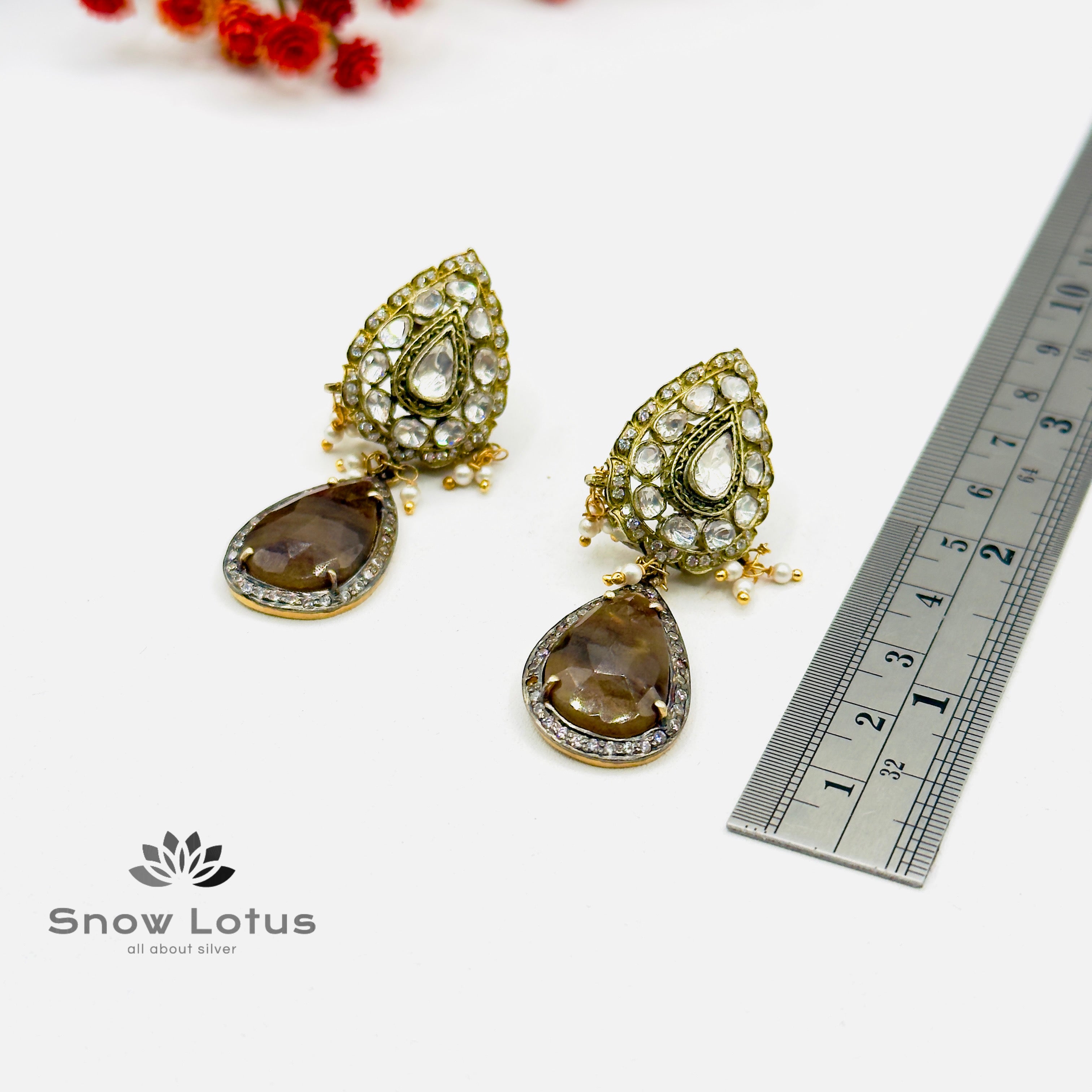 Victorian Double Drop Earrings