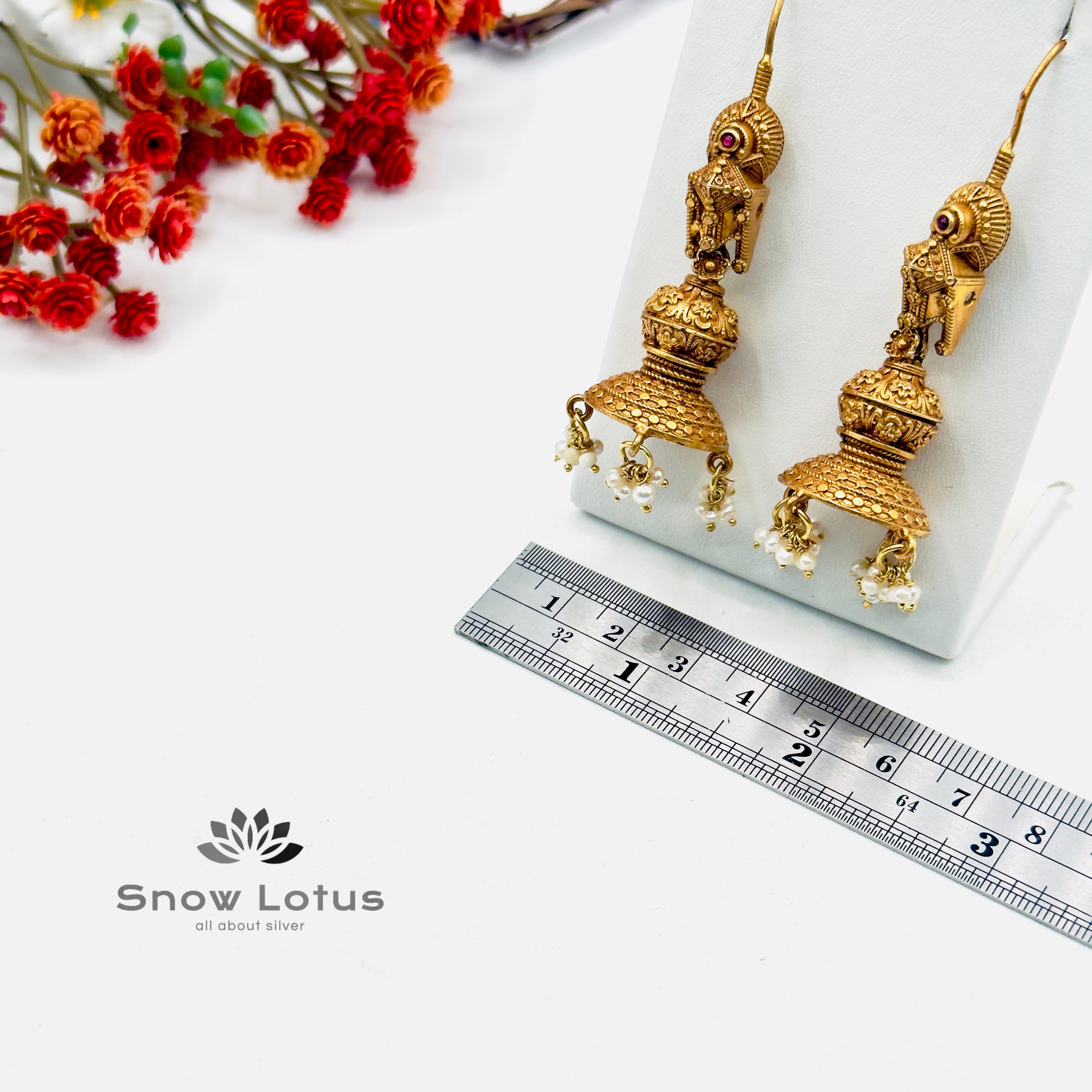 Shrine Drop Earrings