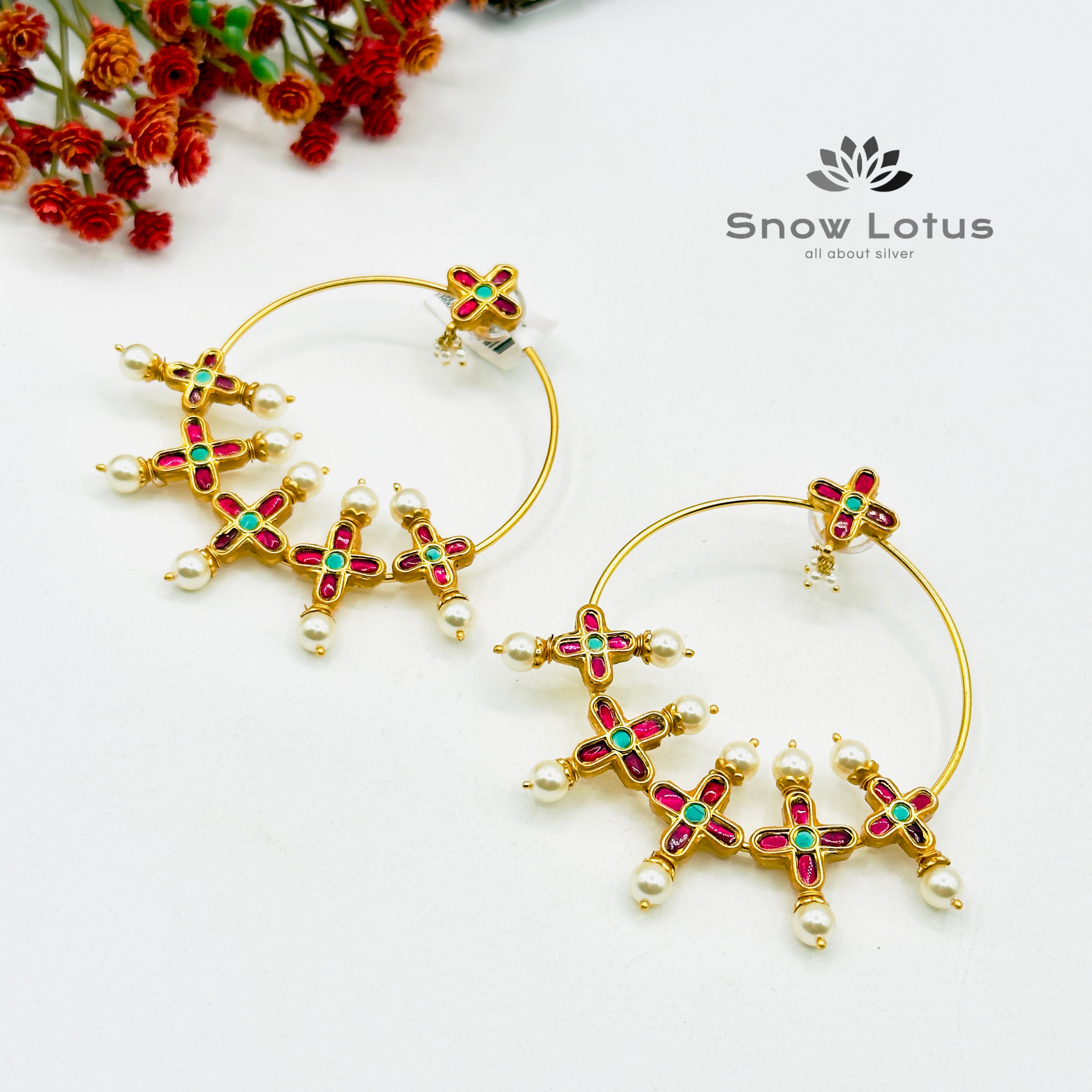 Enourmous Bali Kind Earrings