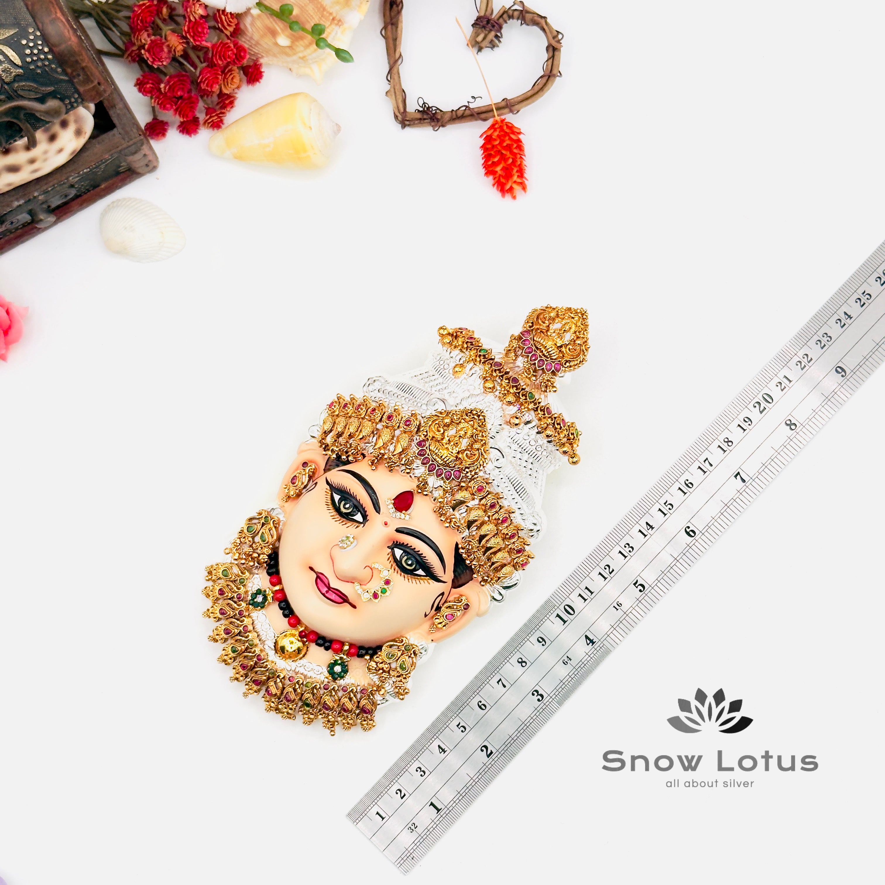 Ammavari face with Makeup and Jewelry M2