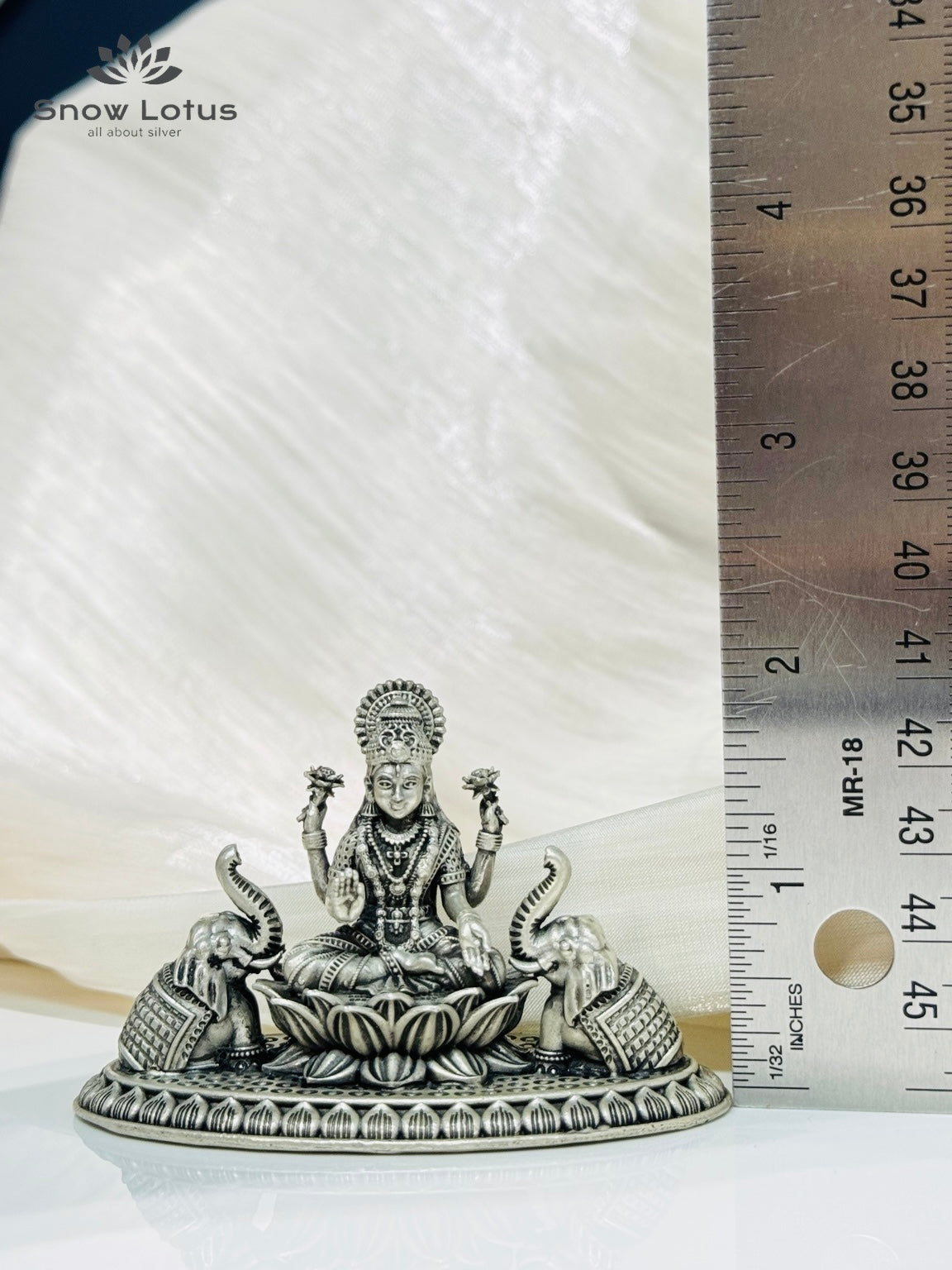 Gaja Lakshmi Peetam Antique 3D